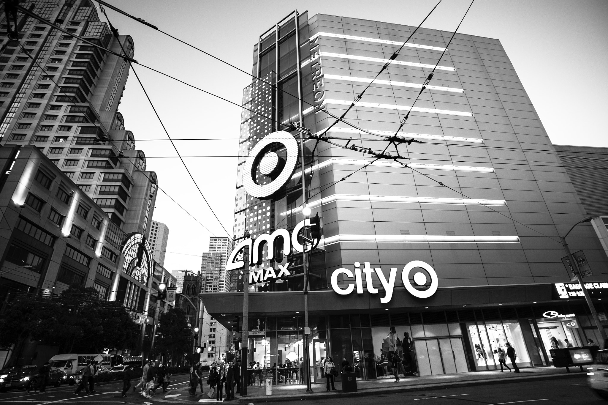 Nikon AF-S Nikkor 18-35mm F3.5-4.5G ED sample photo. City target store downtown s.f. photography