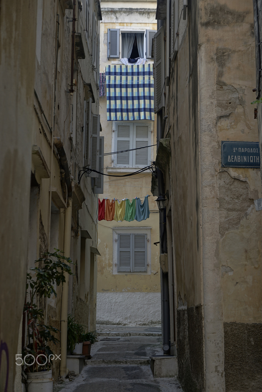 Sony FE 28-70mm F3.5-5.6 OSS sample photo. Corfu old town photography