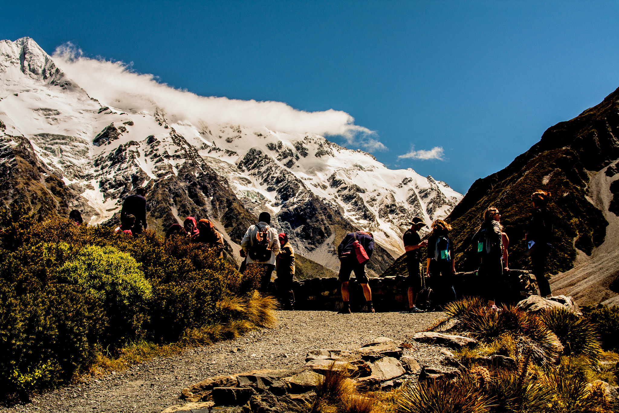 Tamron AF 28-200mm F3.8-5.6 XR Di Aspherical (IF) Macro sample photo. Mount cook lookout no.1 photography