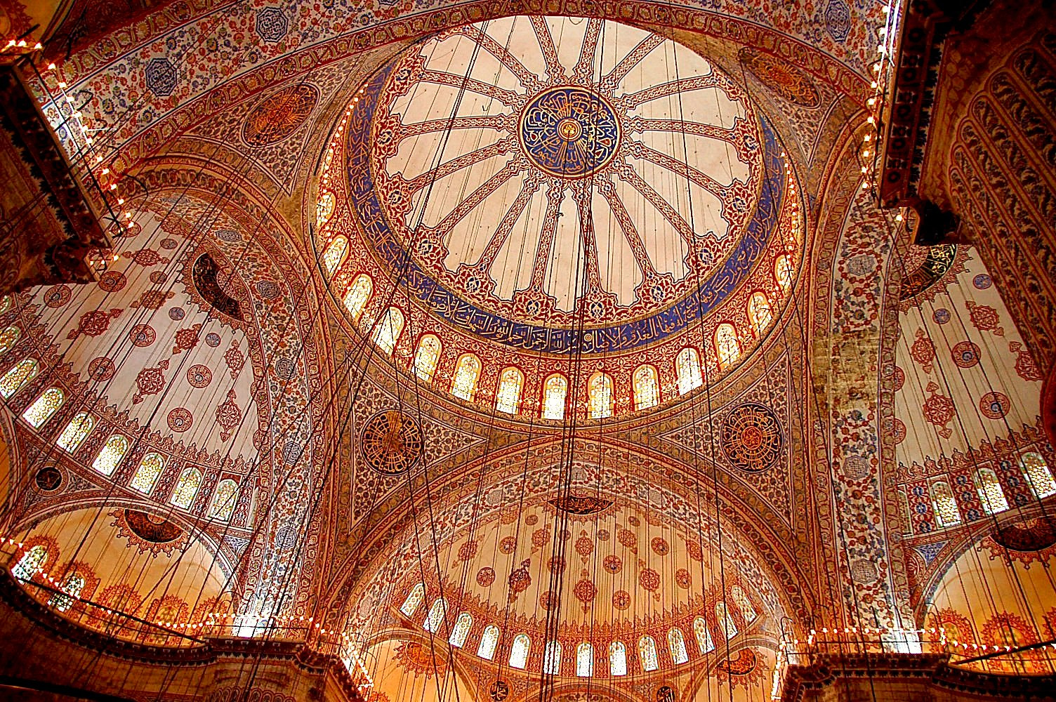 Nikon D50 + Sigma 18-200mm F3.5-6.3 DC sample photo. Blue mosque photography
