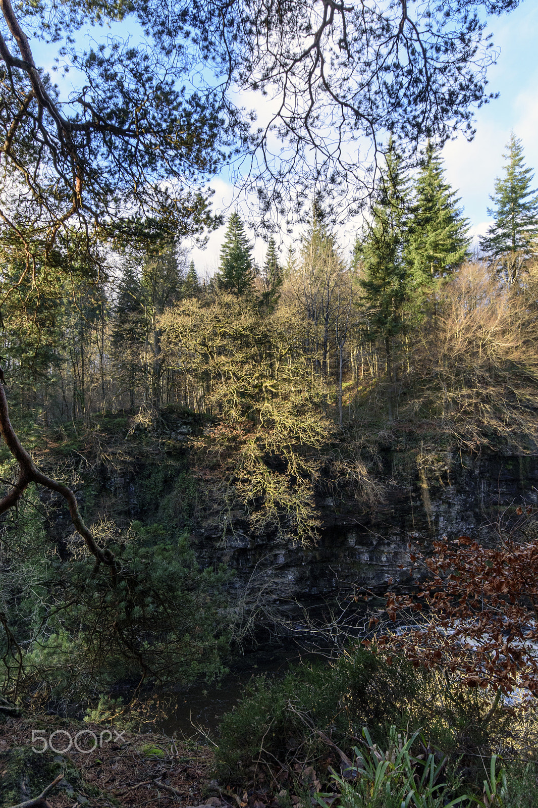 Sigma 10-20mm F4-5.6 EX DC HSM sample photo. New lanark photography