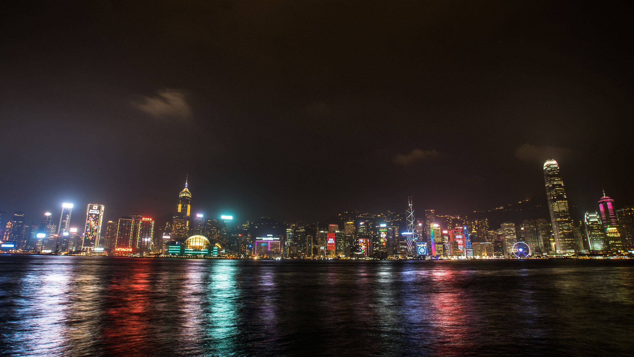 Sony a7R + Sony DT 11-18mm F4.5-5.6 sample photo. Hong kong skyline photography