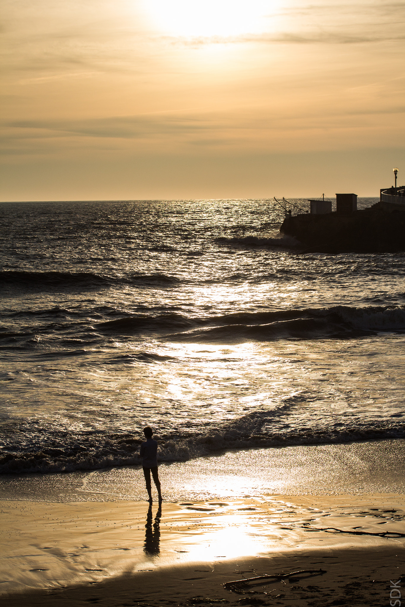 Canon EF-S 60mm F2.8 Macro USM sample photo. Sunset in royan ( france) photography