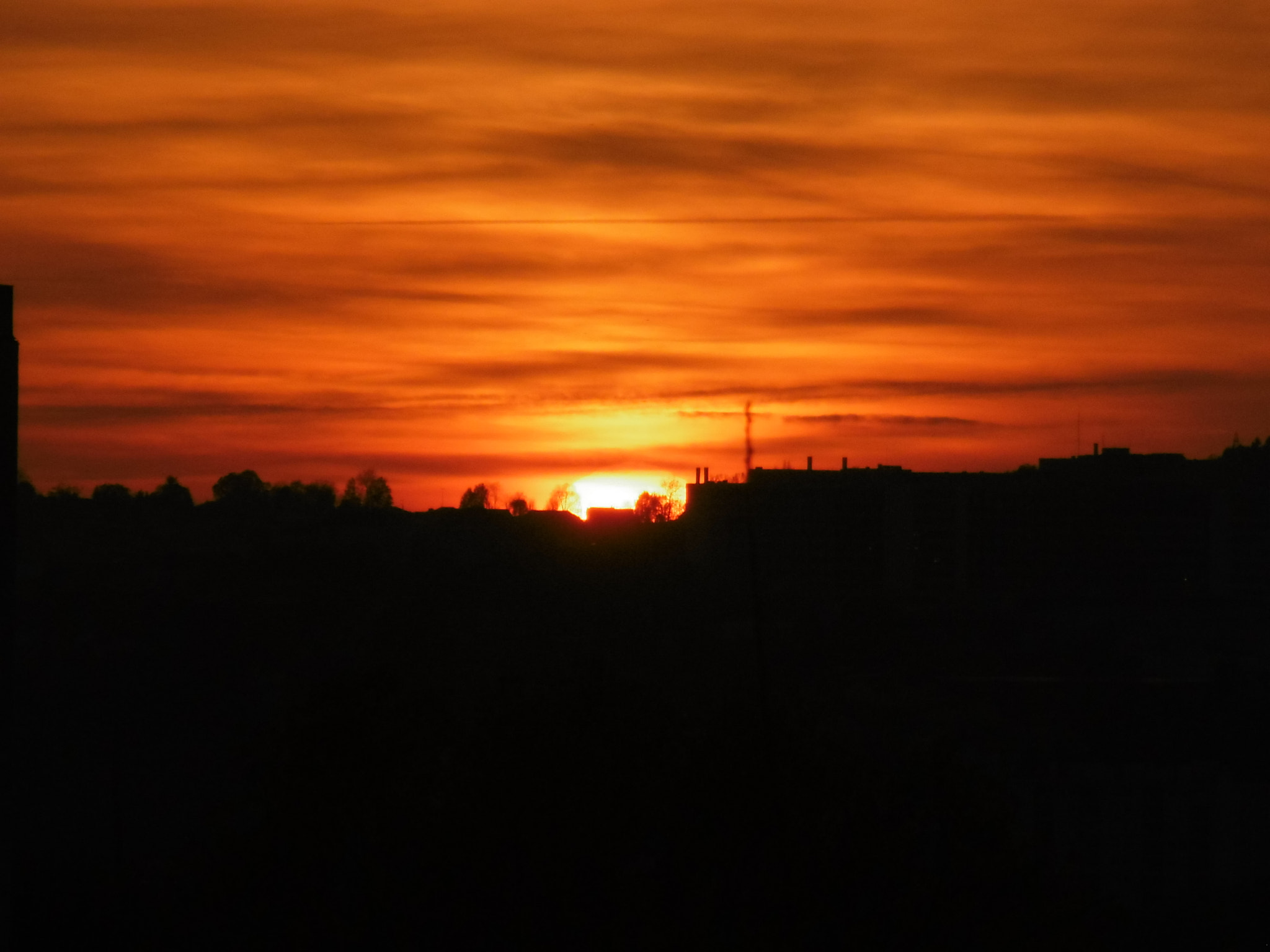 Panasonic DMC-SZ10 sample photo. Sunset photography