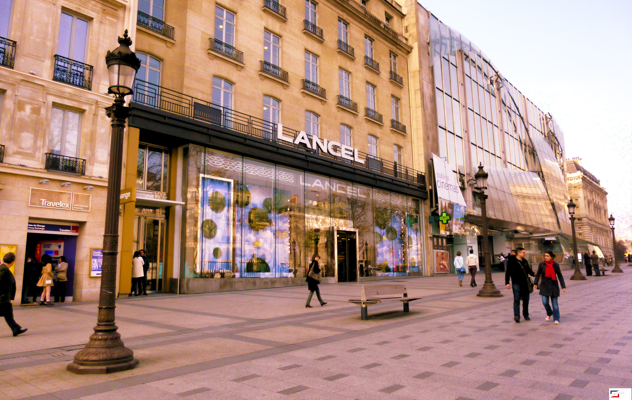 Panasonic DMC-SZ3 sample photo. Lancel paris photography