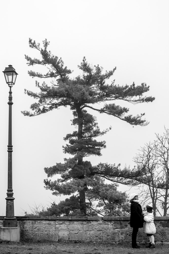 Samsung NX 30mm F2 Pancake sample photo. Nabbia al castello photography