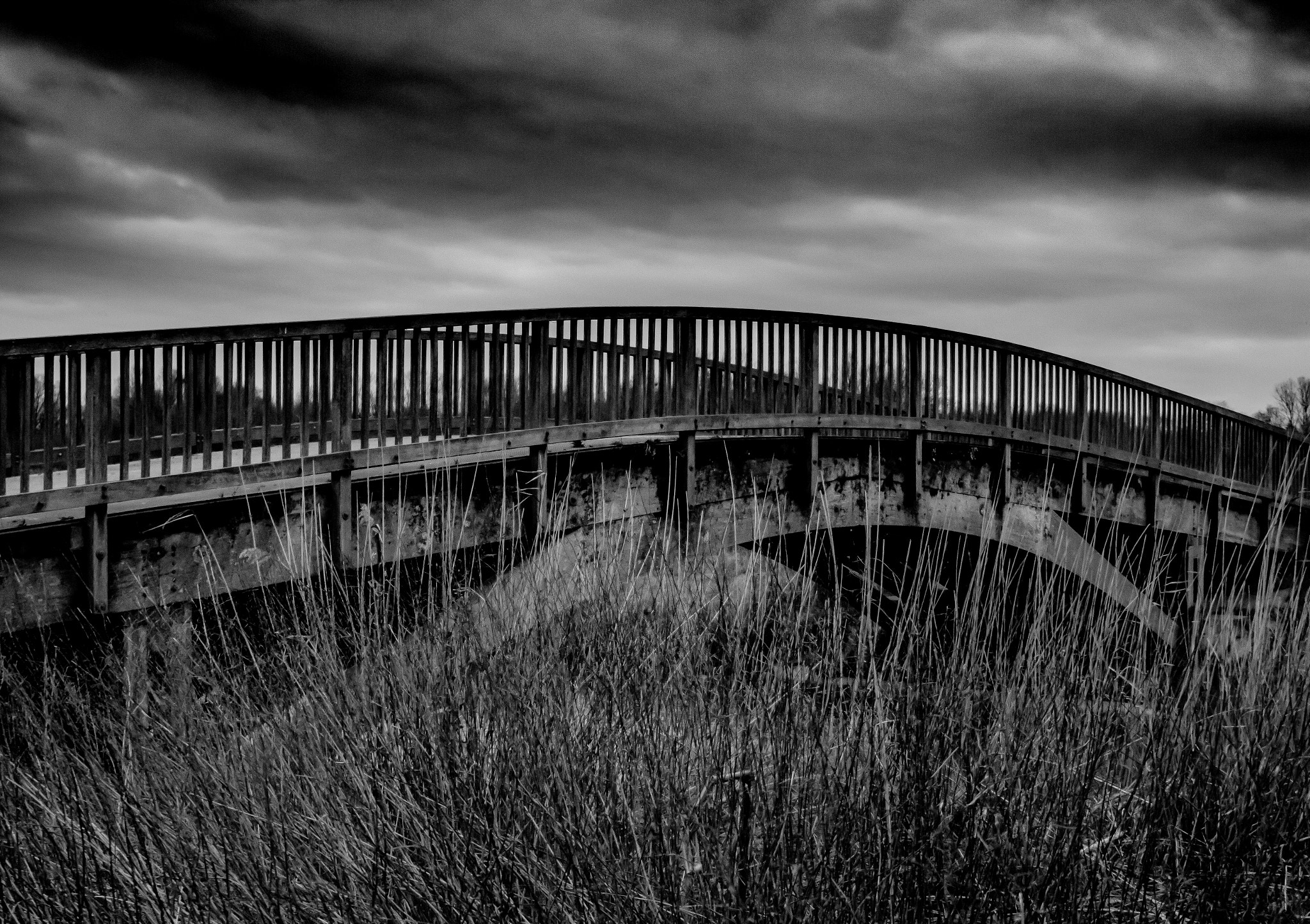 Canon EF 28-300mm F3.5-5.6L IS USM sample photo. Lake bridge photography