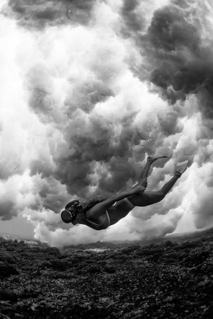 beneath the clouds in fiji by Sarah Lee on 500px.com