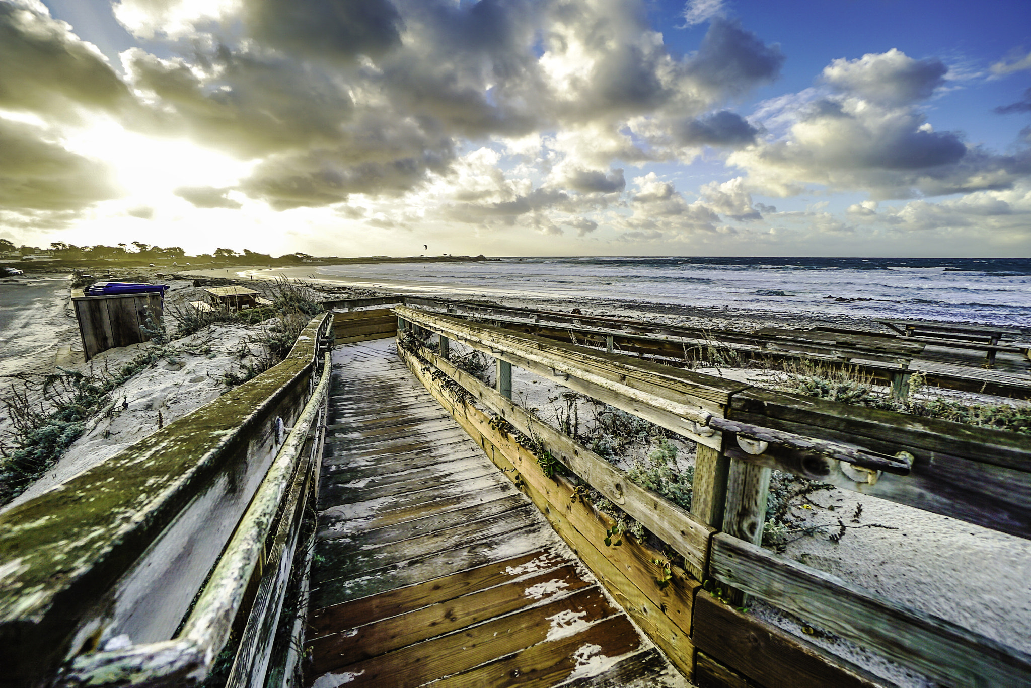 Sony a7S + Sony E 10-18mm F4 OSS sample photo. Wooden path photography