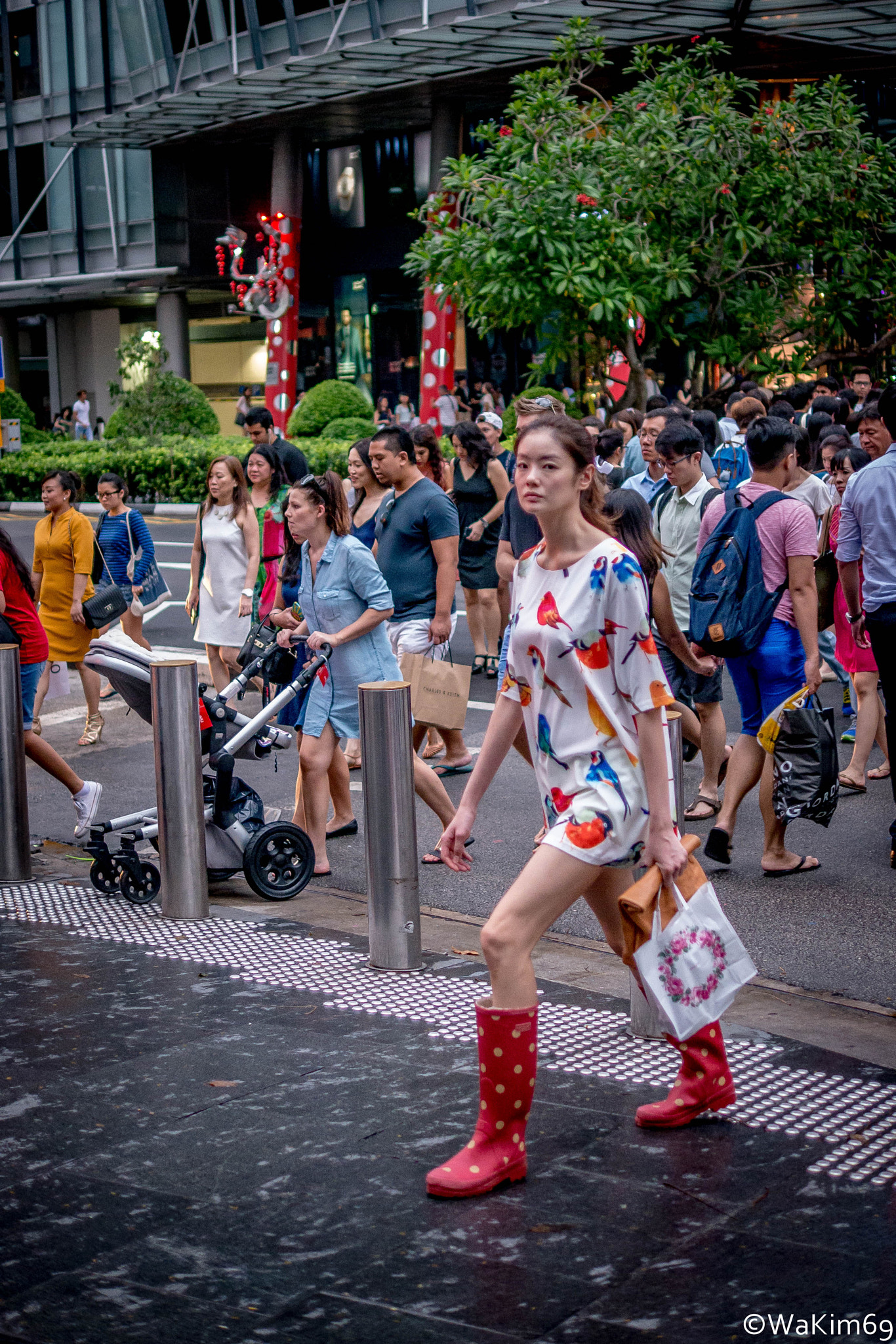 Panasonic Lumix DMC-G5 + Panasonic Leica DG Summilux 25mm F1.4 II ASPH sample photo. My red polka dots boots... :) photography