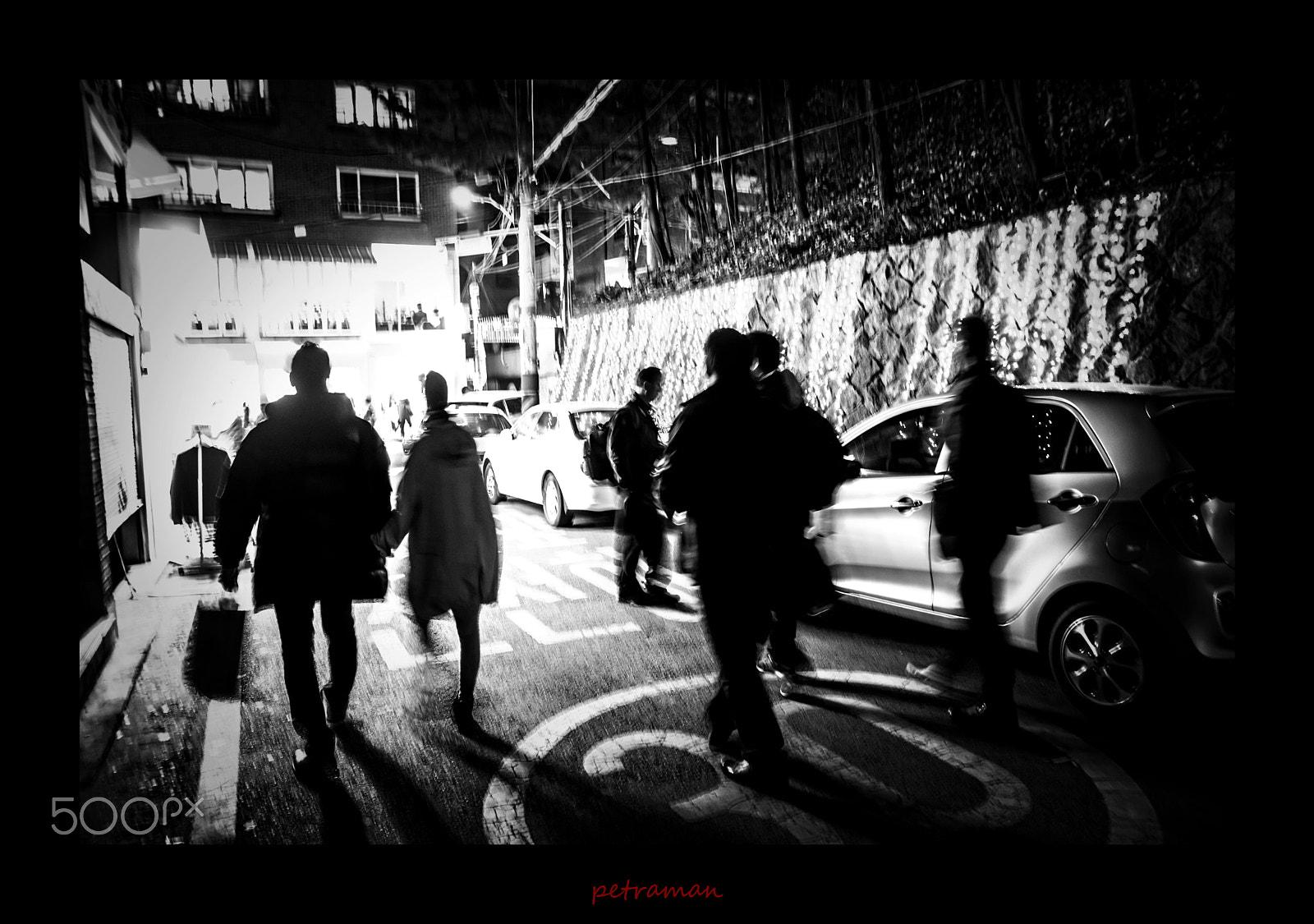 Pentax K-5 IIs sample photo. A silhouette of the night photography