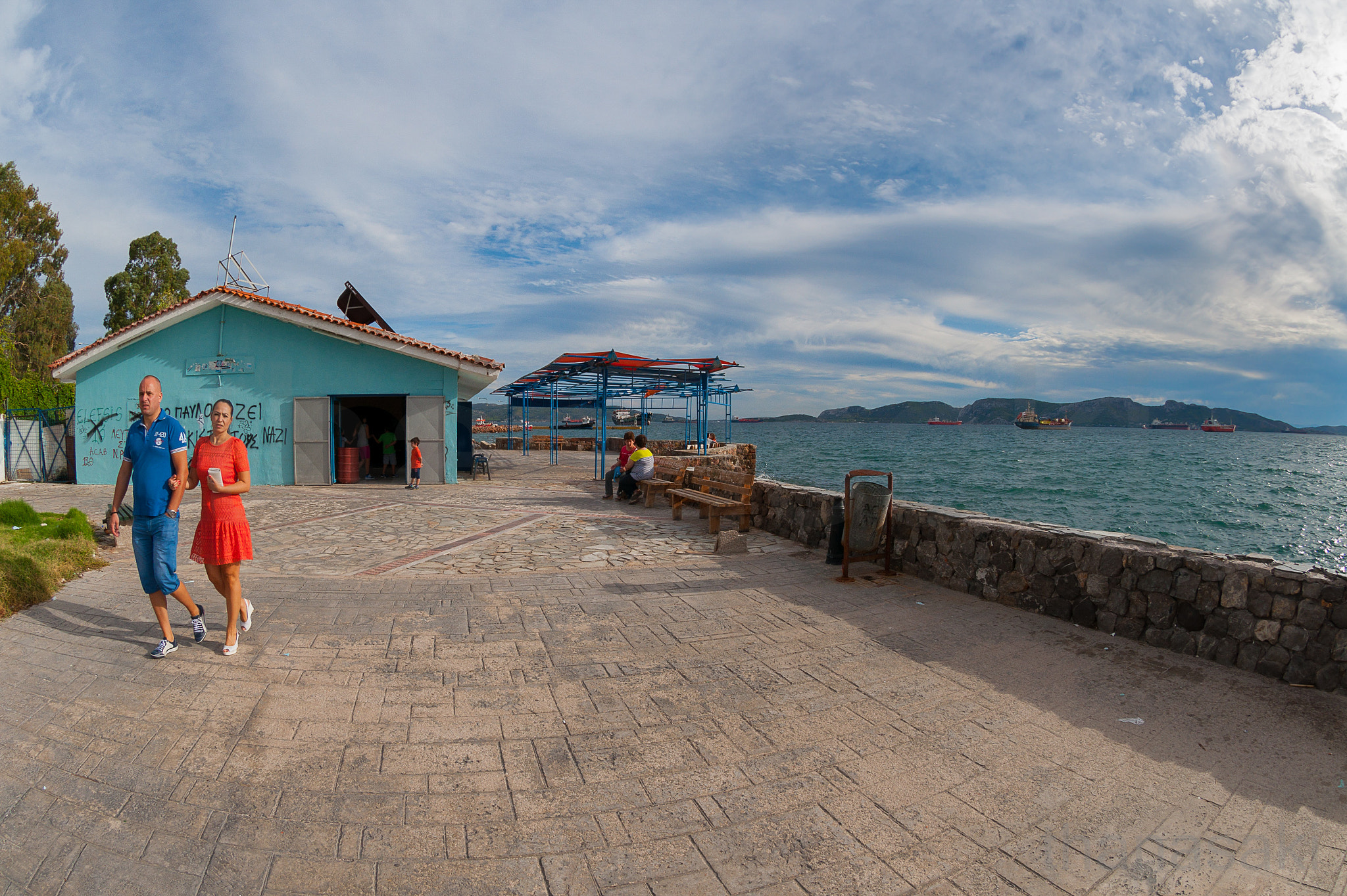 Nikon AF DX Fisheye-Nikkor 10.5mm F2.8G ED sample photo. Afternoon in eleusis photography
