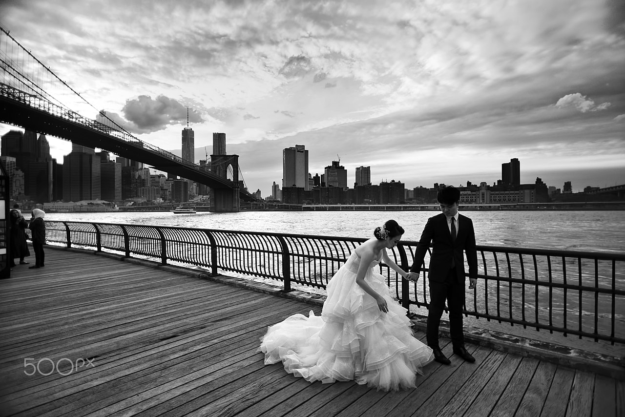 Nikon D600 + Sigma 24-60mm F2.8 EX DG sample photo. Brooklyn bride photography