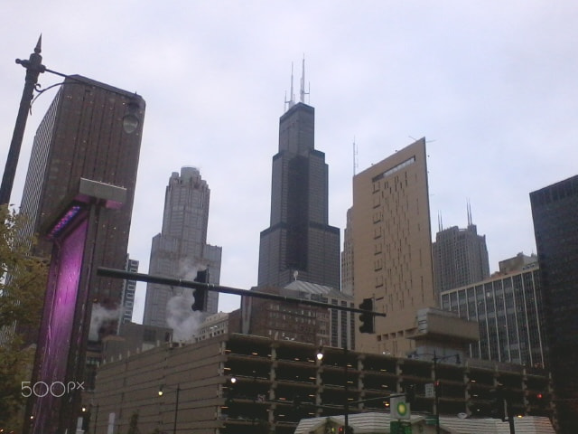 Samsung SCH-R630 sample photo. Sears tower aka willis tower photography