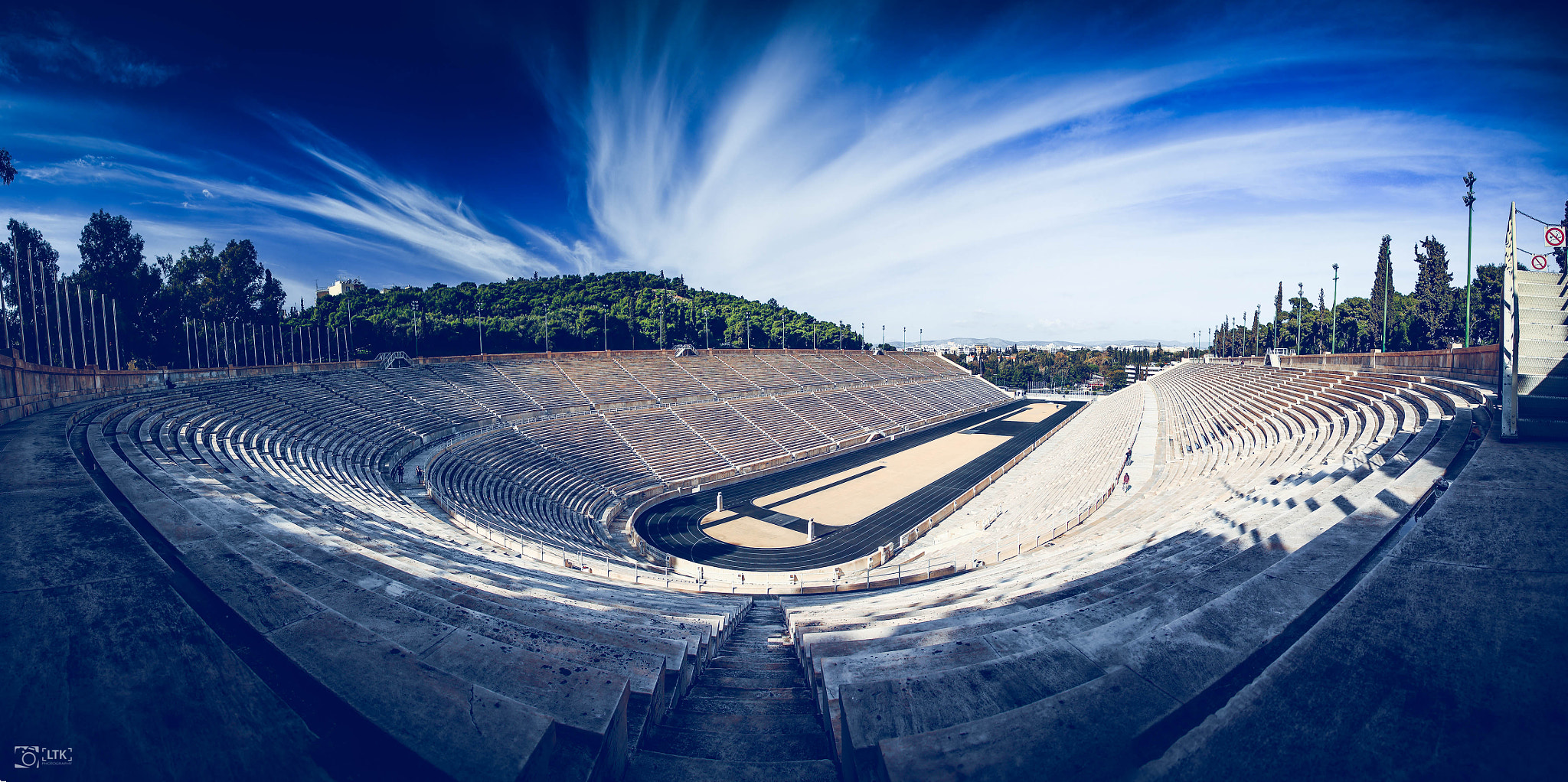 Canon EF 20-35mm F3.5-4.5 USM sample photo. Panathenaic stadium photography