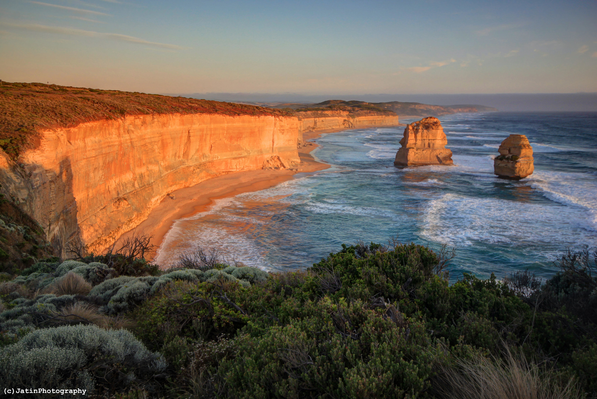 Sigma 10-20mm F4-5.6 EX DC HSM sample photo. Sunset over the twelve apostles photography