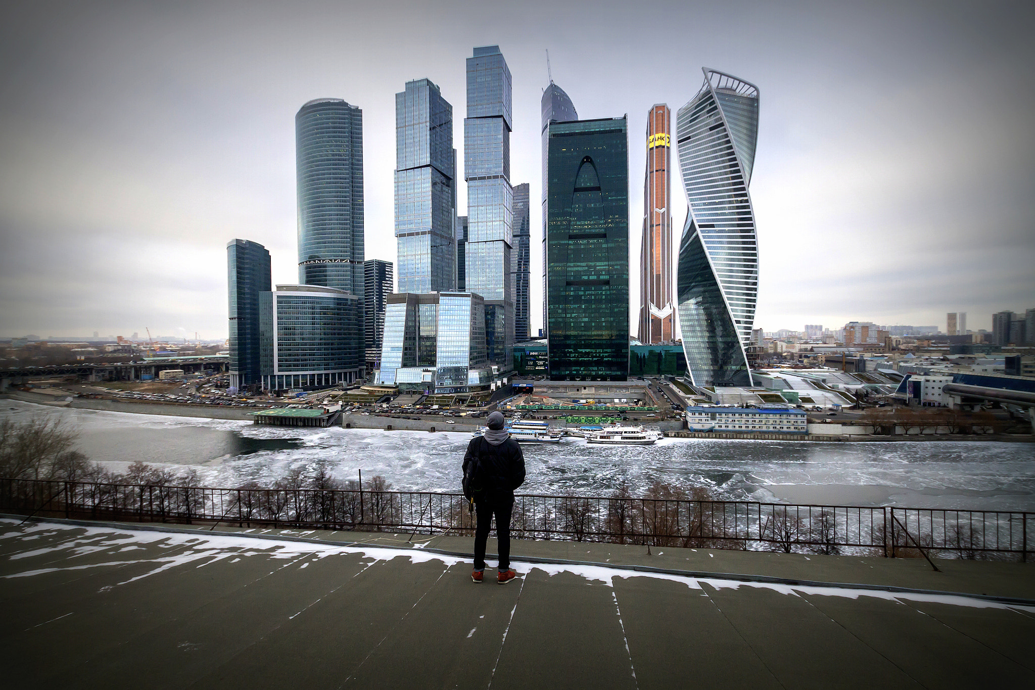 Sigma 10-20mm F3.5 EX DC HSM sample photo. Moscow city photography