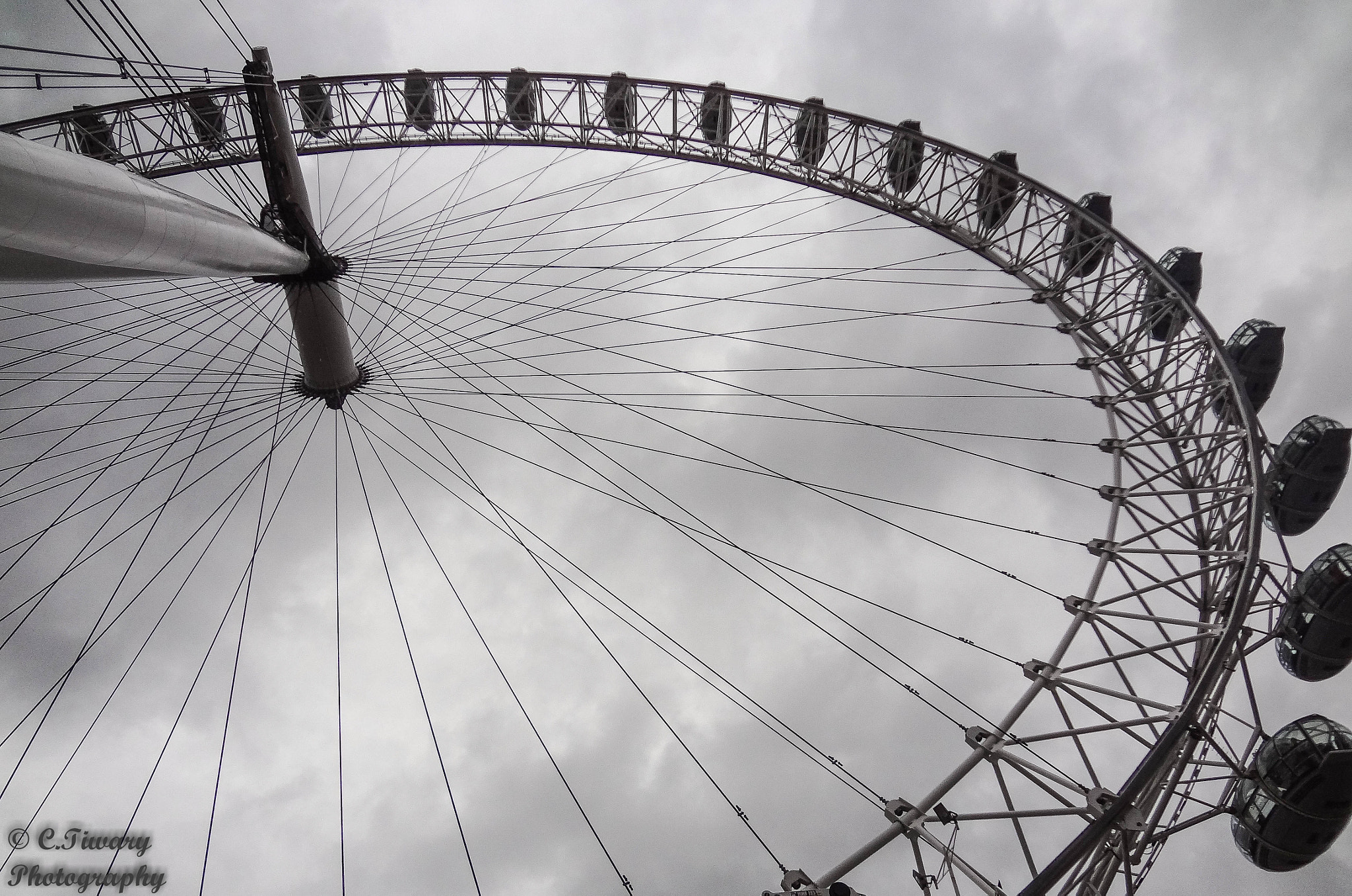 Sony DSC-WX9 sample photo. London eye photography