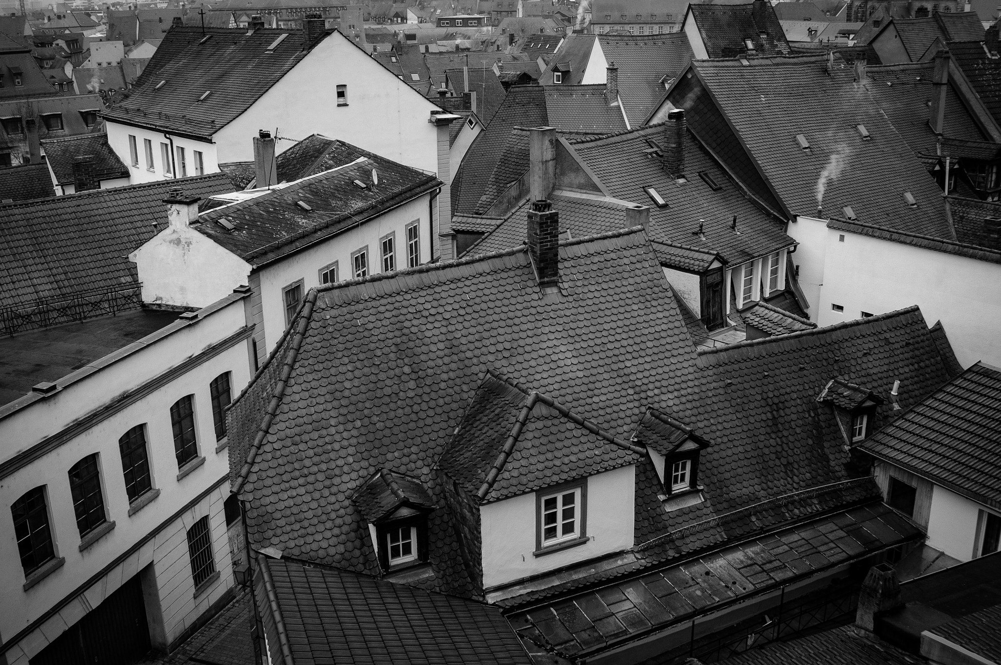 Nikon D300 + Sigma 24mm F2.8 Super Wide II Macro sample photo. Roofs photography