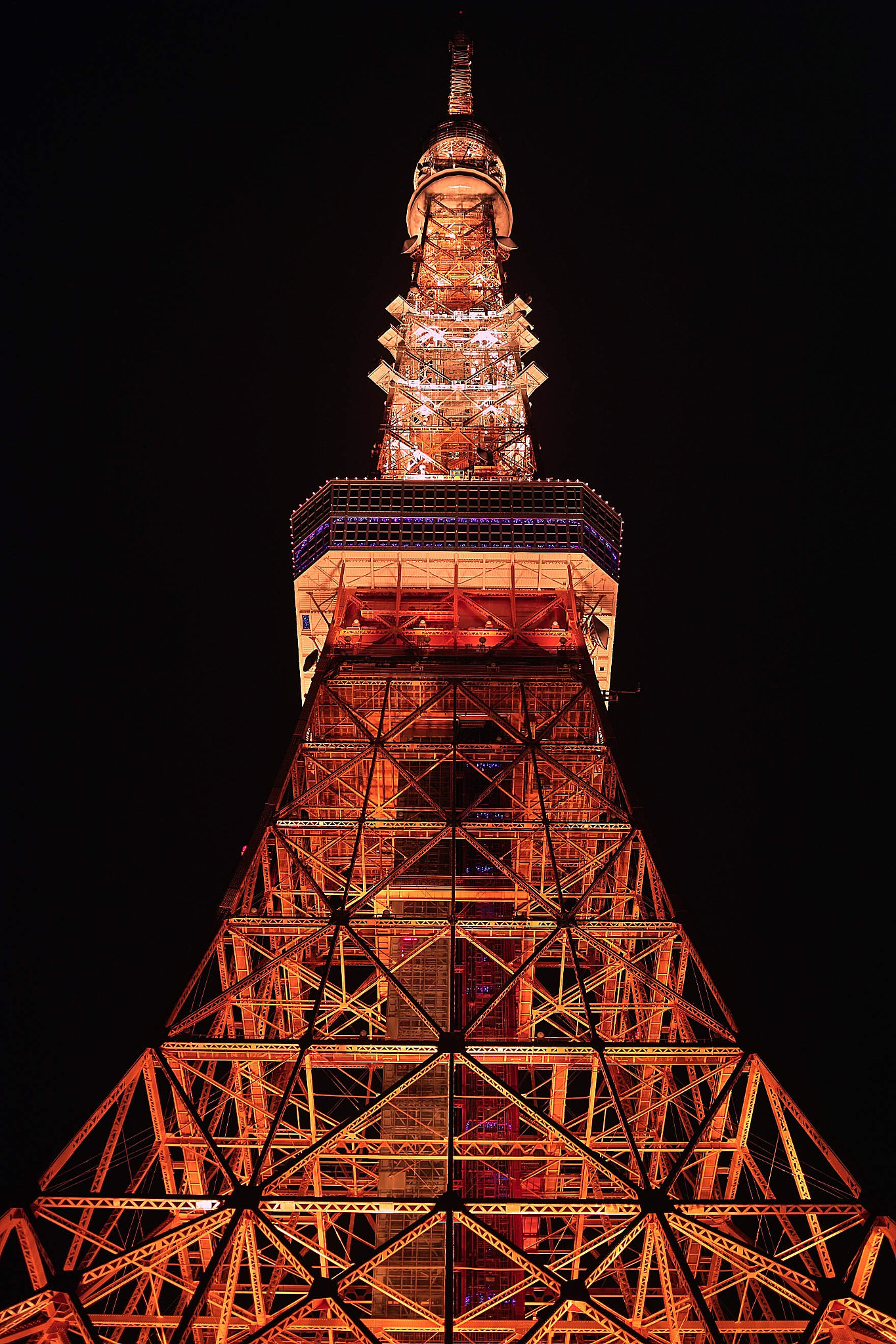 Sigma DP2x sample photo. Tokyo tower photography