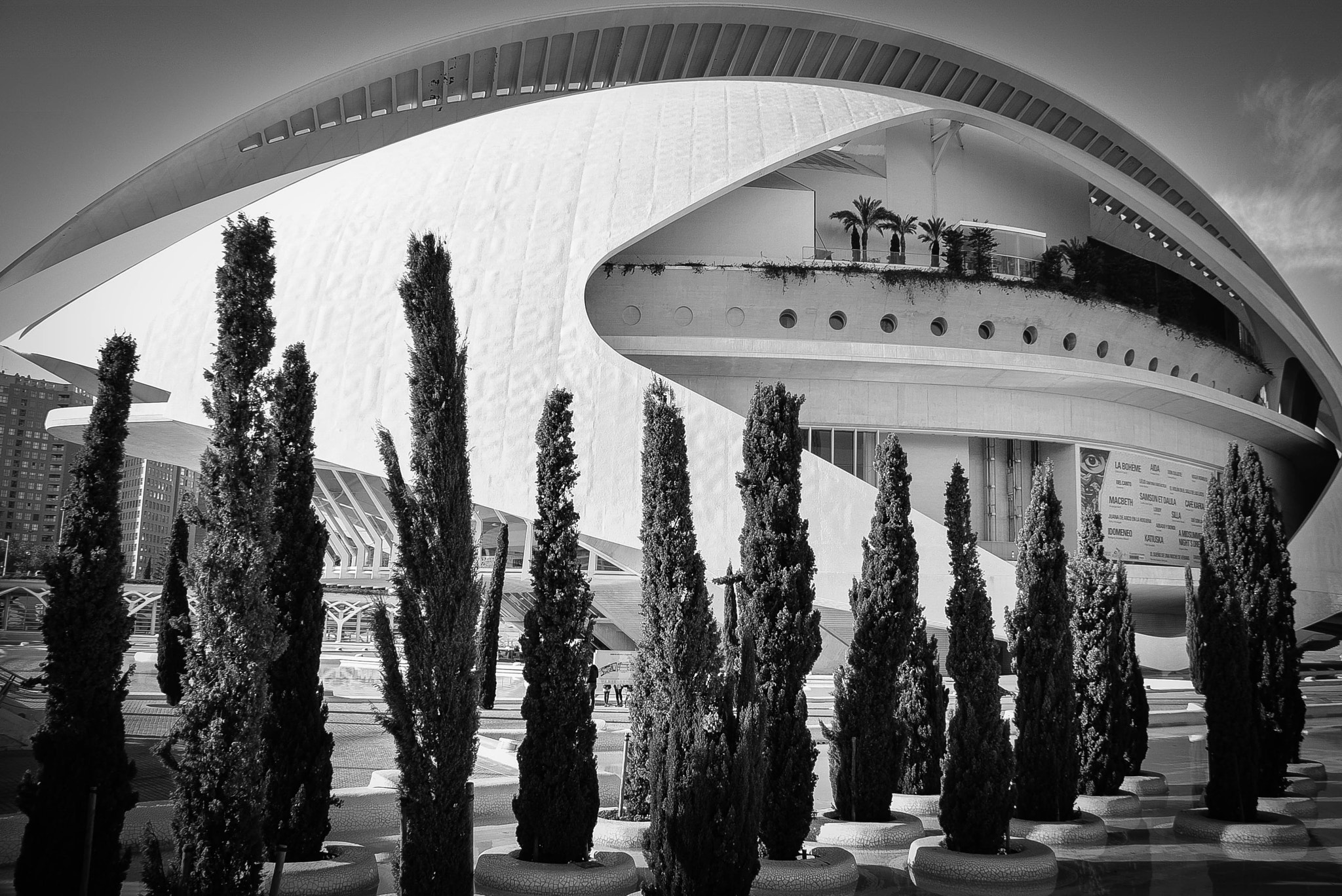 Sigma 18-200mm F3.5-6.3 DC OS HSM sample photo. Valencia - ciutat de les arts i les ciències photography