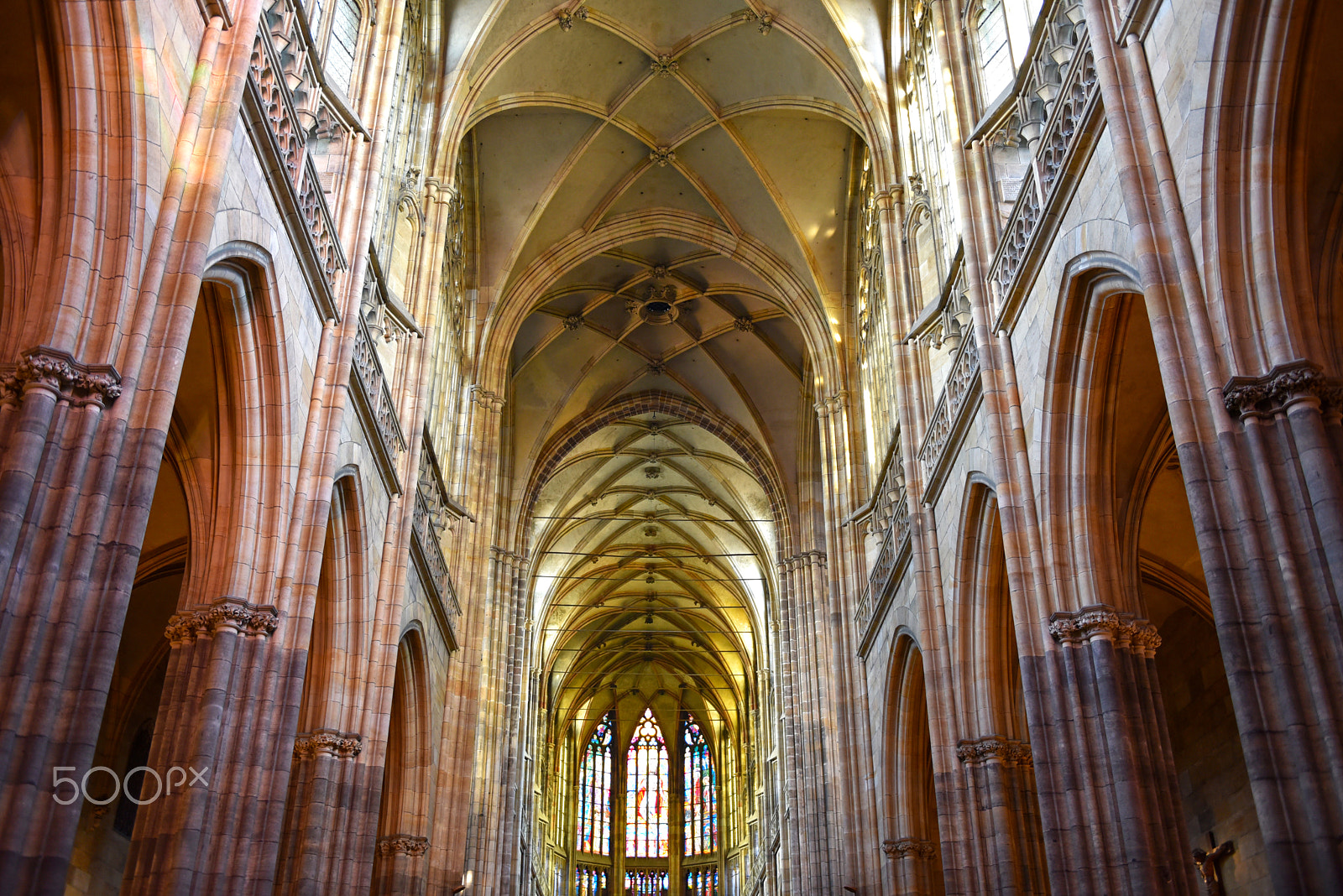AF Zoom-Nikkor 24-50mm f/3.3-4.5 sample photo. St. vitus cathedral photography