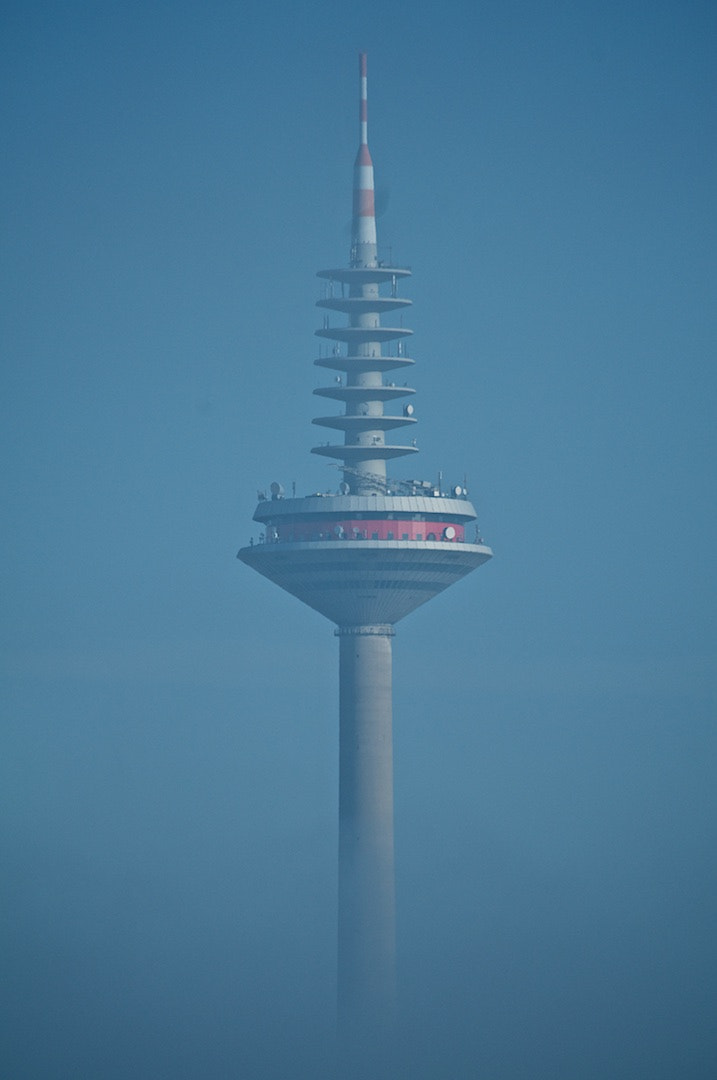Pentax smc DA 55-300mm F4.0-5.8 ED sample photo. Fernsehturm frankfurt photography