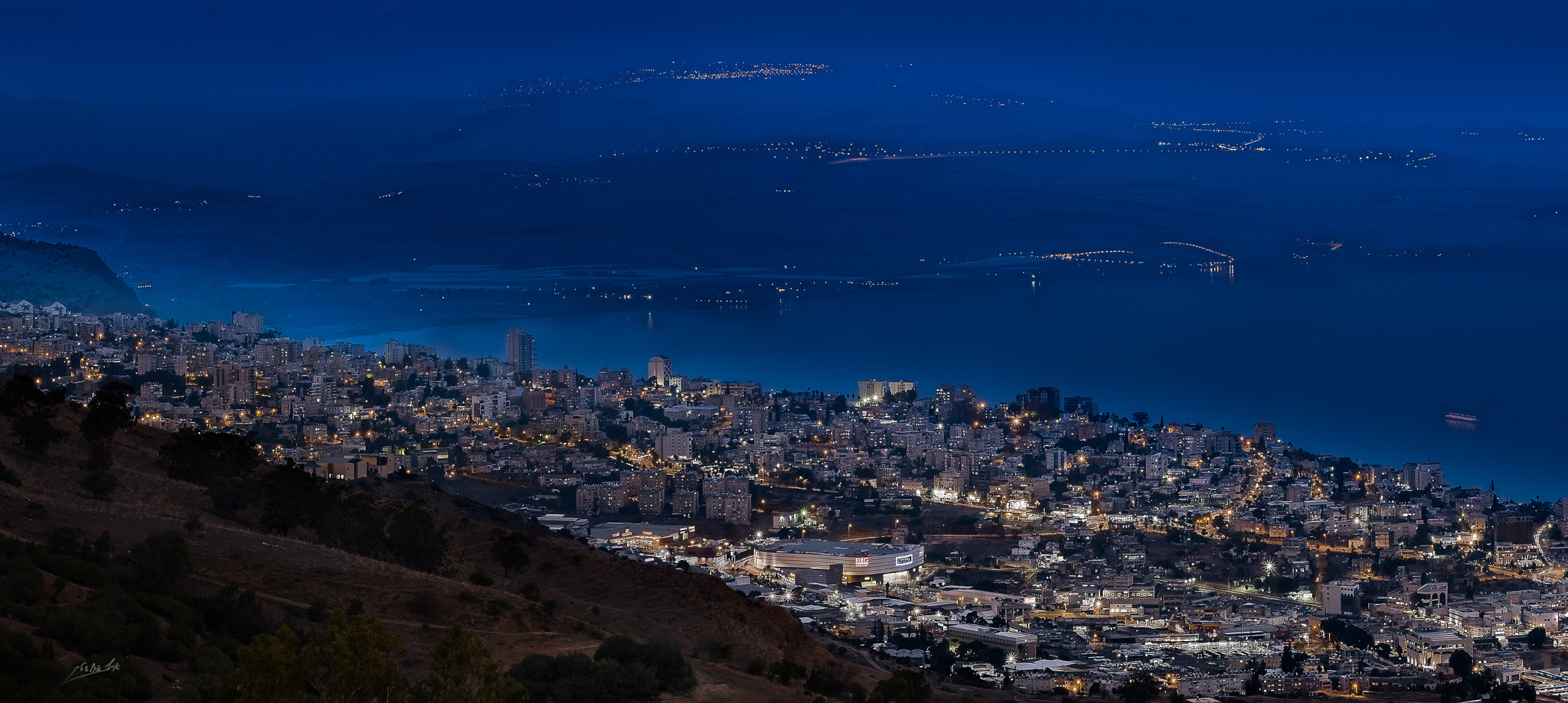 Sony ILCA-77M2 sample photo. Tiberias and sea of galilee. photography