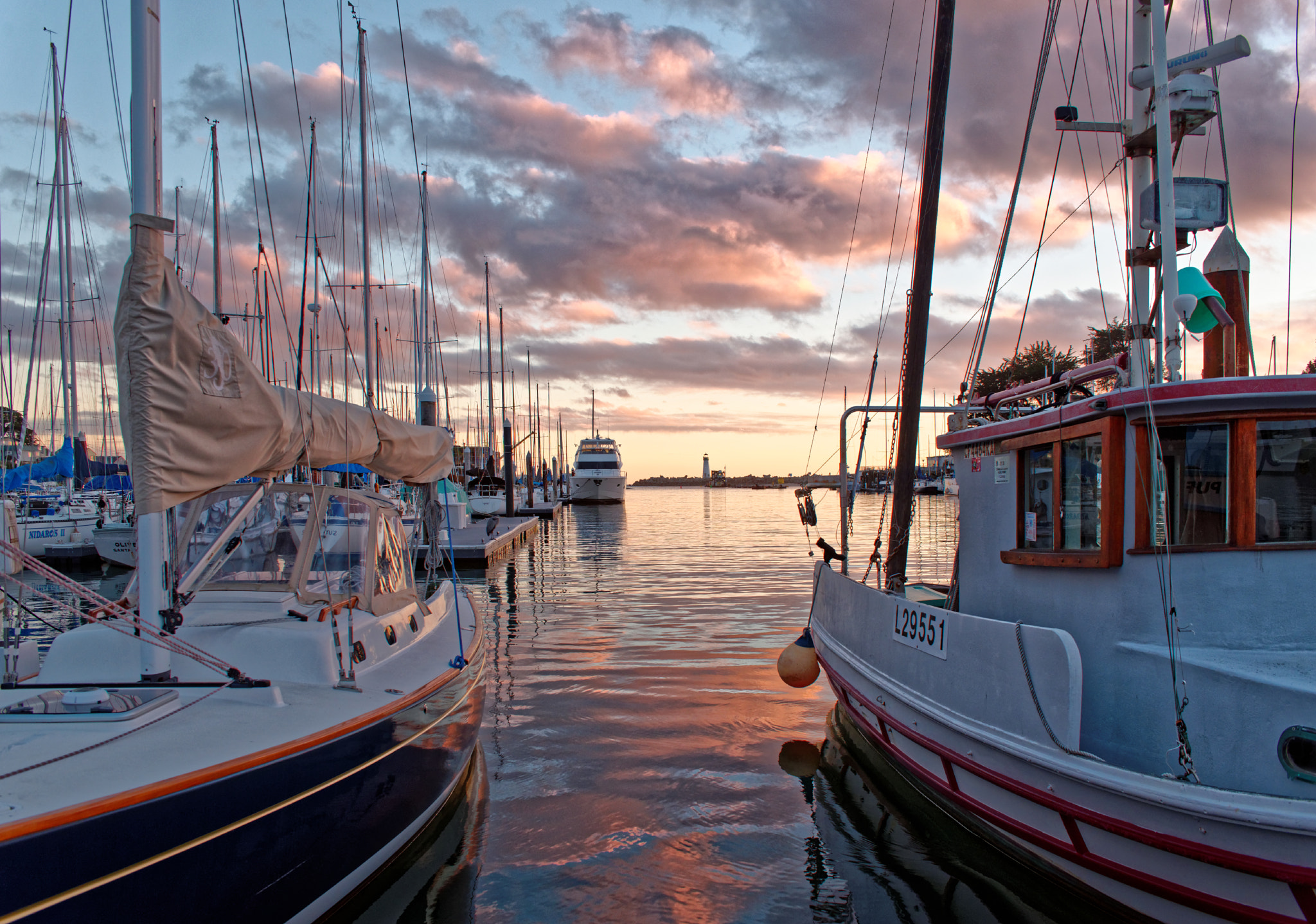 Nikon D610 + Sigma 28-70mm F2.8 EX sample photo. Harbor sunset photography