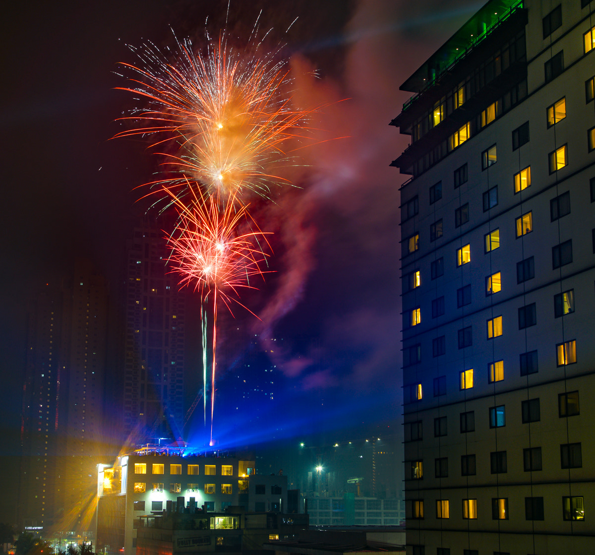 24-105mm F4 G SSM OSS sample photo. Happy new year 2016 from manila, philippines photography
