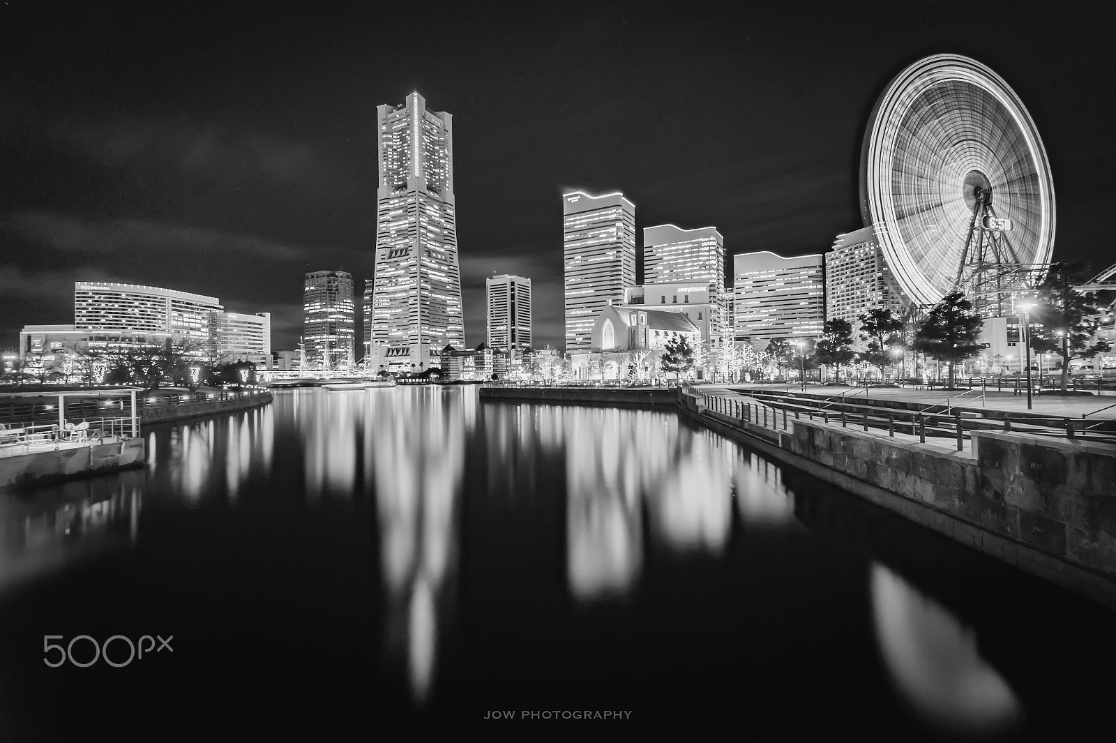 Nikon D4S sample photo. Light in minatomirai photography