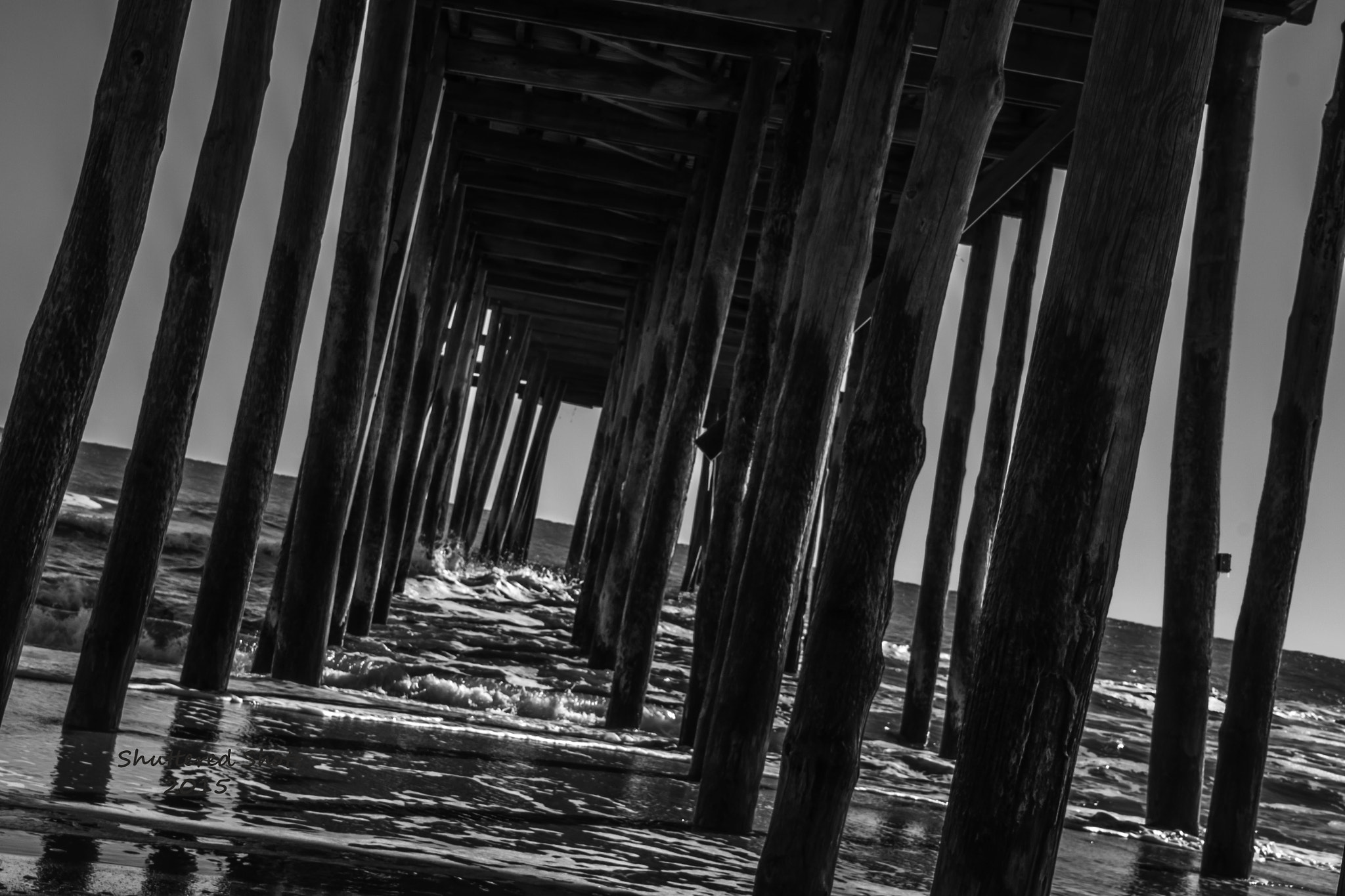 Canon EOS 500D (EOS Rebel T1i / EOS Kiss X3) sample photo. Ocean city fishing pier 2 photography