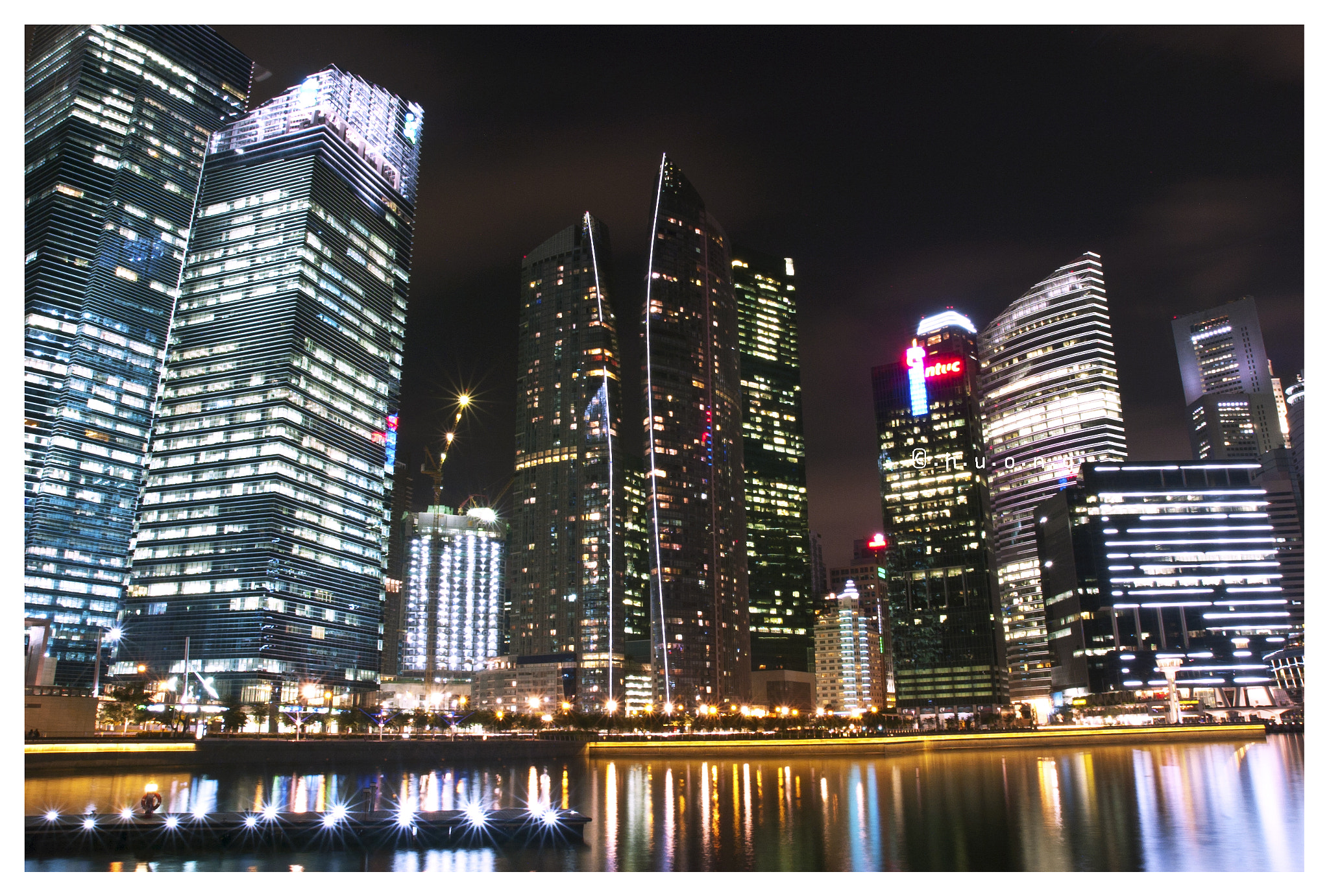 Nikon D2Hs sample photo. Marina bay sands photography