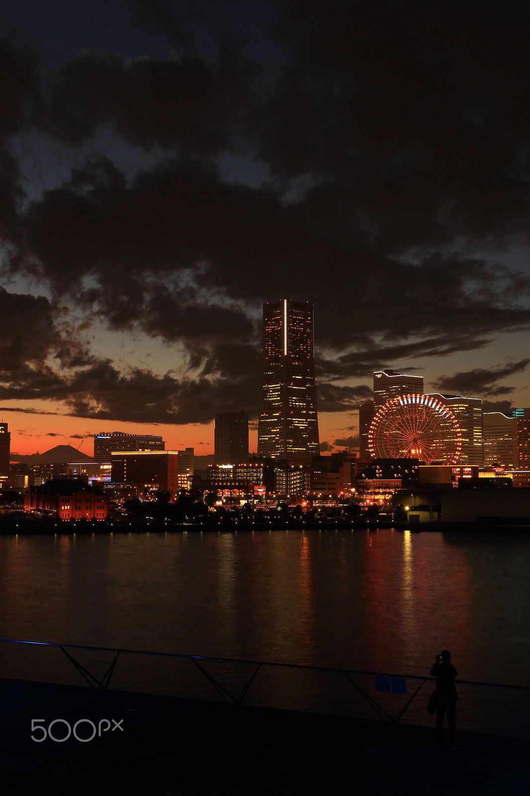 Canon EOS 700D (EOS Rebel T5i / EOS Kiss X7i) sample photo. Sunset yokohama photography