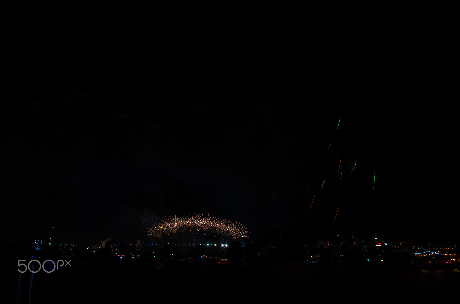 Sigma 17-50mm F2.8 EX DC HSM sample photo. New years eve fireworks sydney harbour bridge photography