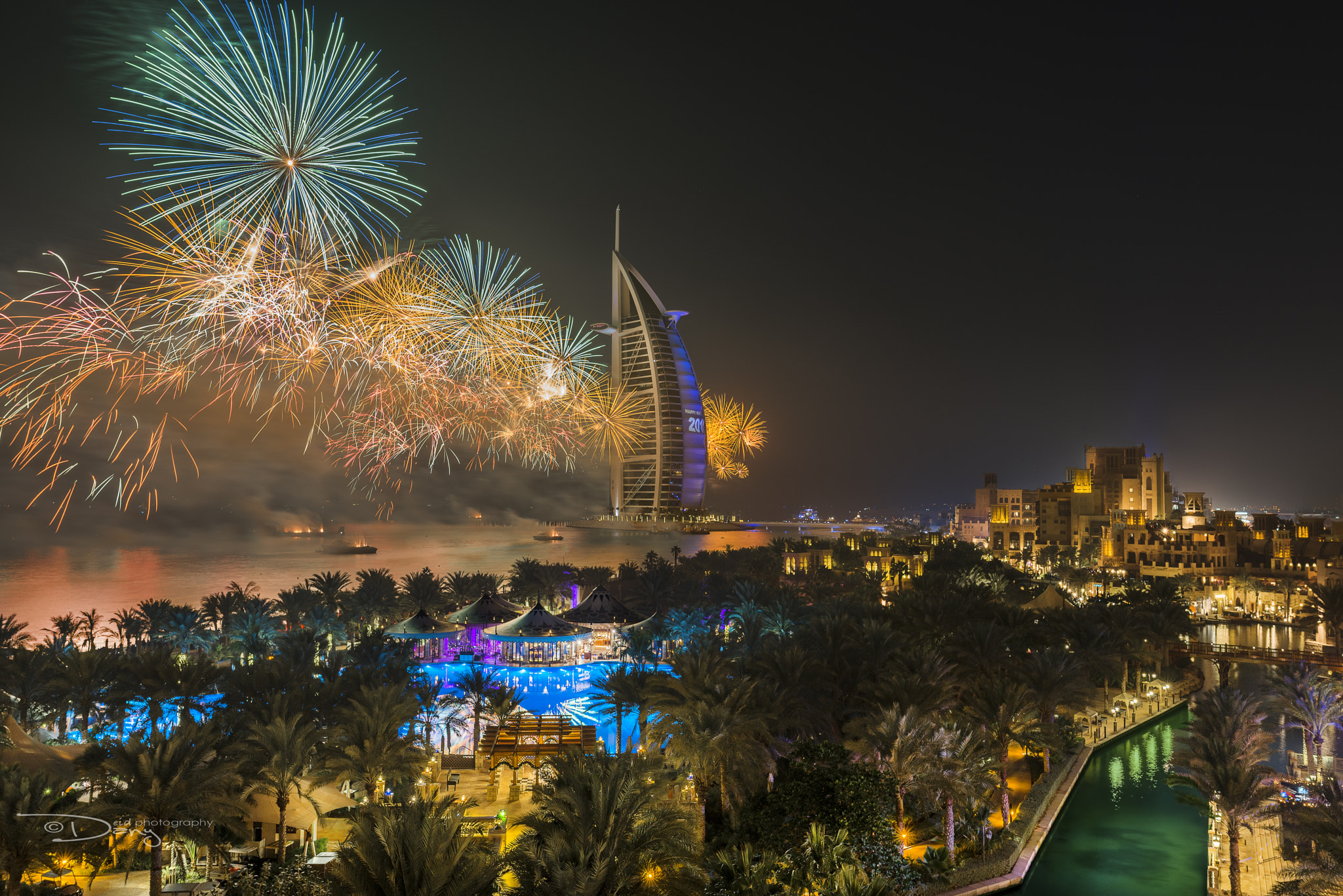 ZEISS Otus 28mm F1.4 sample photo. Happy 2016 ii dubai photography