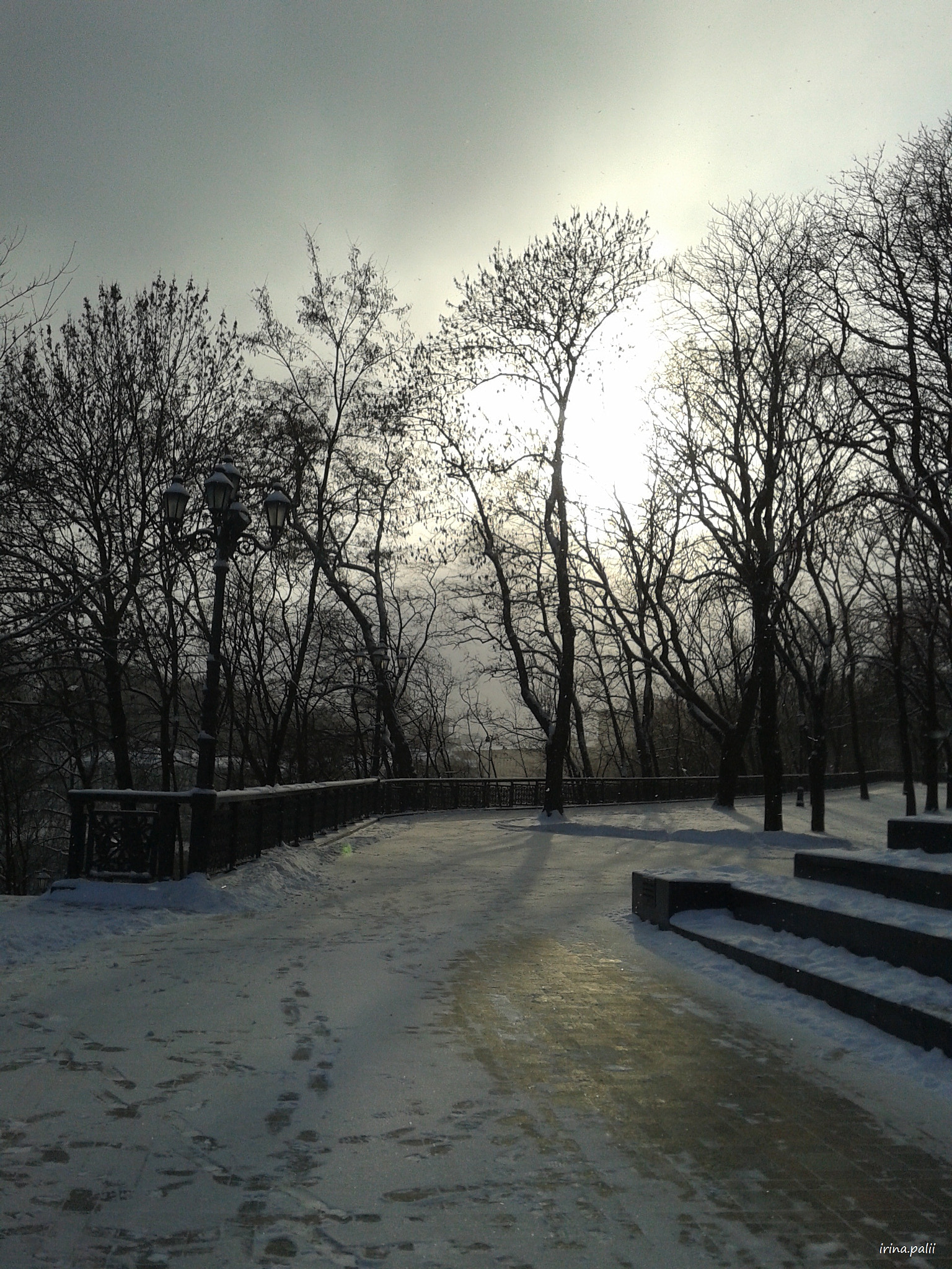 Samsung Galaxy Ace Duos sample photo. First 2016-year morning in kyiv photography