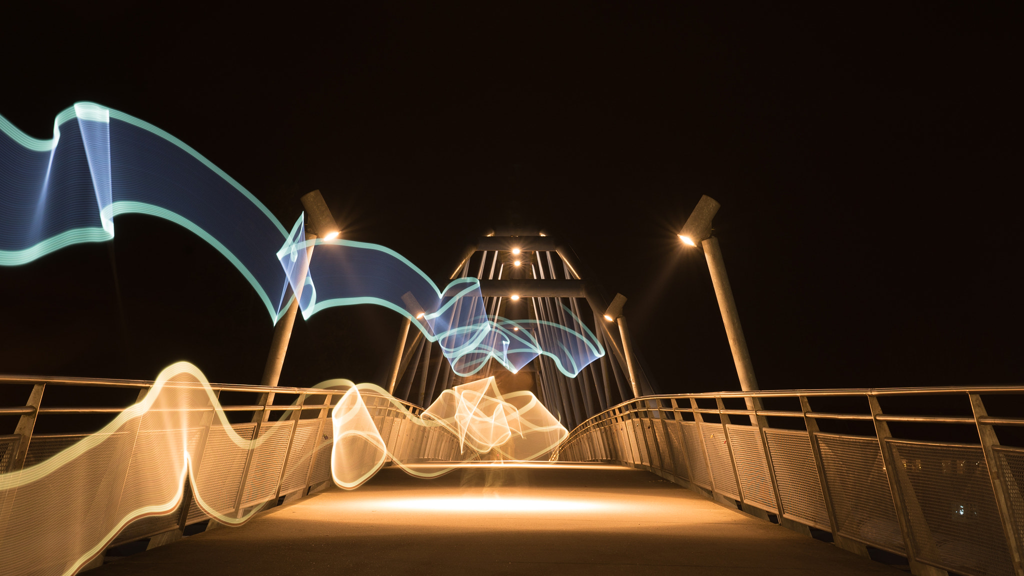 Sony a7S sample photo. Lightpaint ii photography