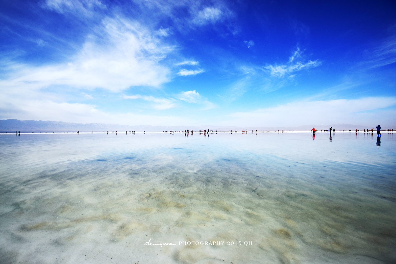 AF Zoom-Nikkor 24-50mm f/3.3-4.5D sample photo.  盐湖 浅浅的水面作为镜面刚刚好，只可惜木有等到日落……  photography