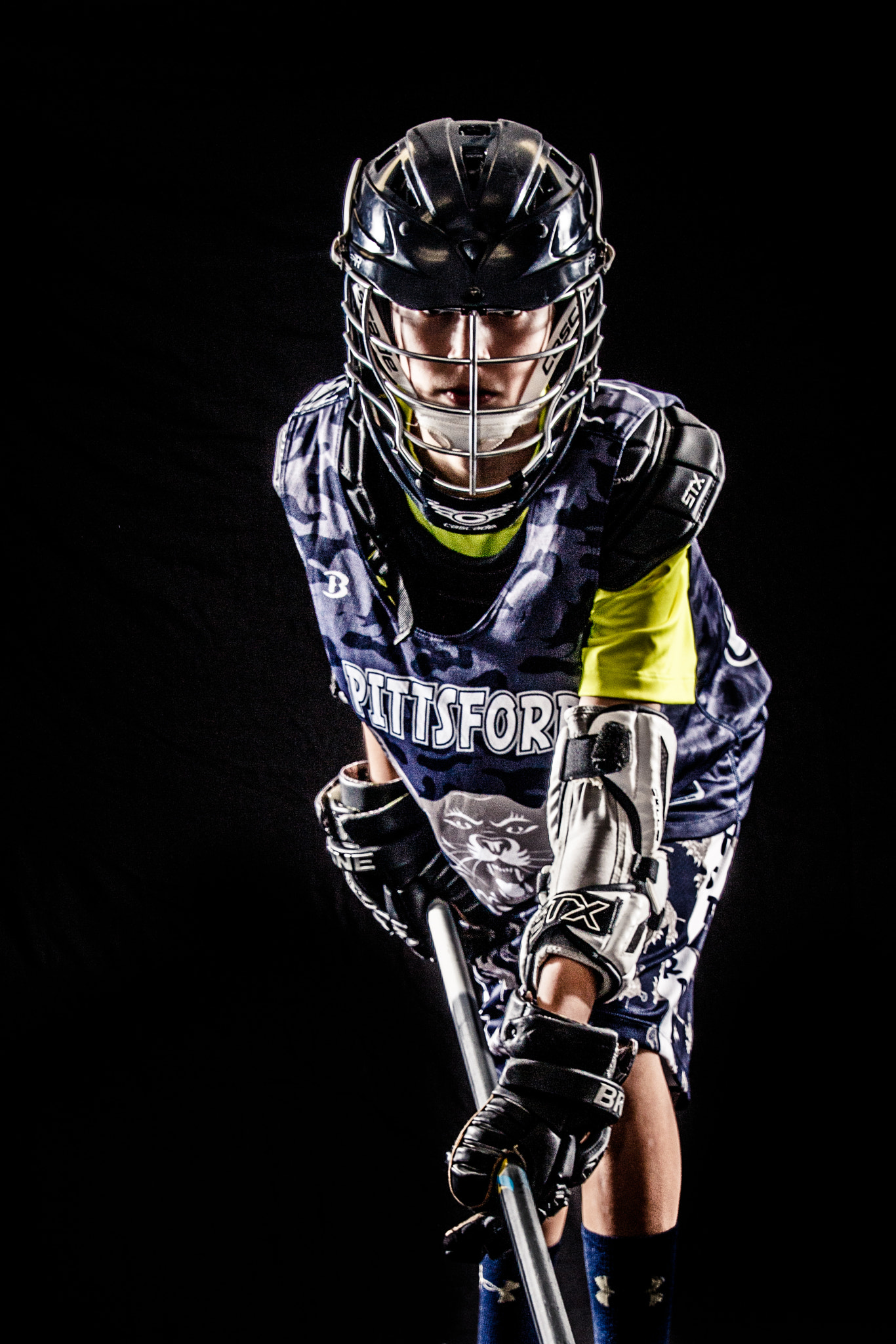 Canon EOS 7D Mark II + Tamron 18-270mm F3.5-6.3 Di II VC PZD sample photo. Youth lacrosse sports portrait 2 photography