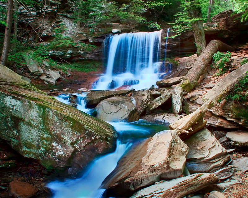 Canon EOS 500D (EOS Rebel T1i / EOS Kiss X3) sample photo. Waterfalls photography