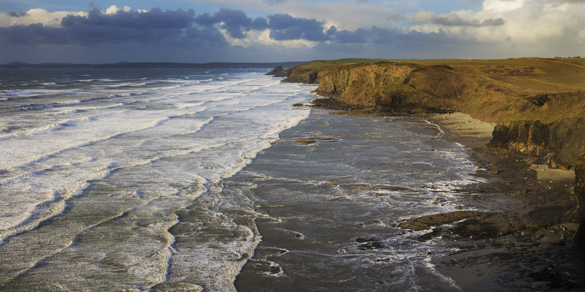 Sony Alpha NEX-7 + Sigma 19mm F2.8 EX DN sample photo. Druidstone beach photography