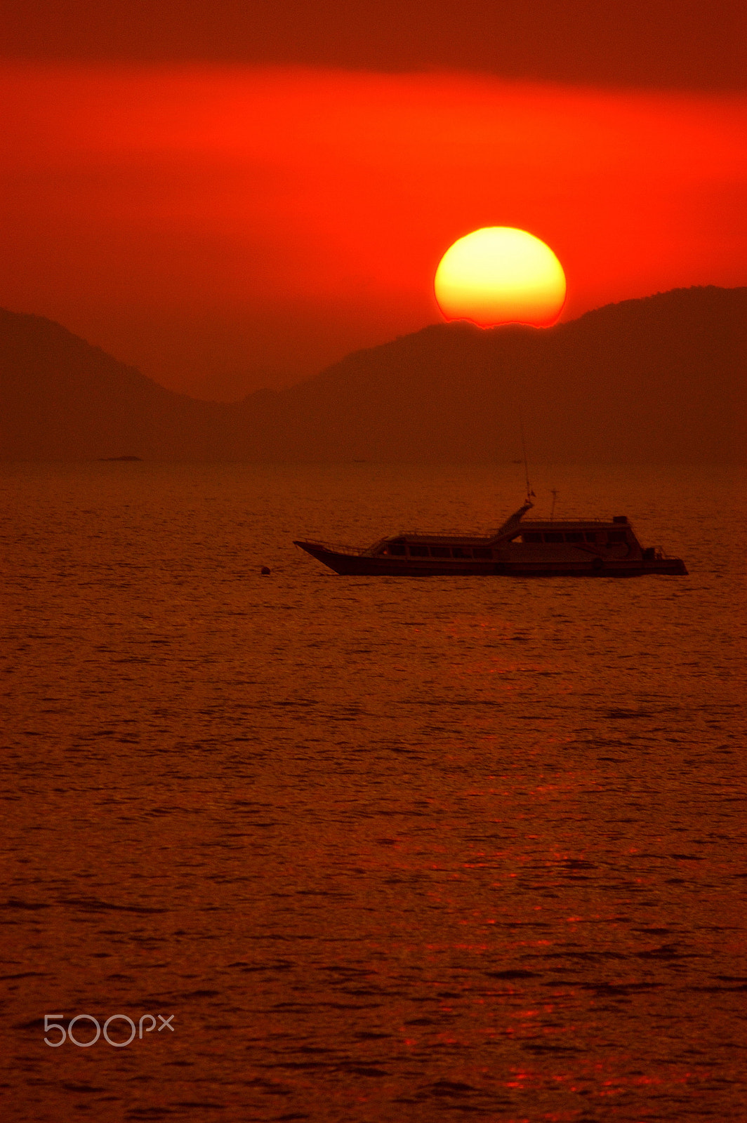 Nikon D100 sample photo. Krabi sunset photography