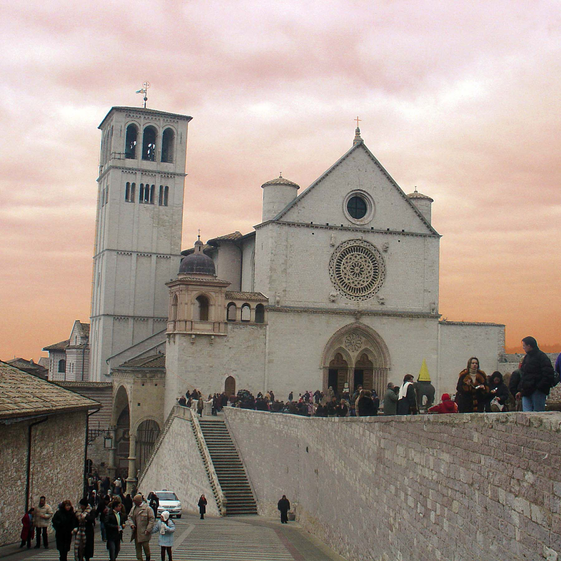 Sony DSC-V1 sample photo. Basilica of st francis photography