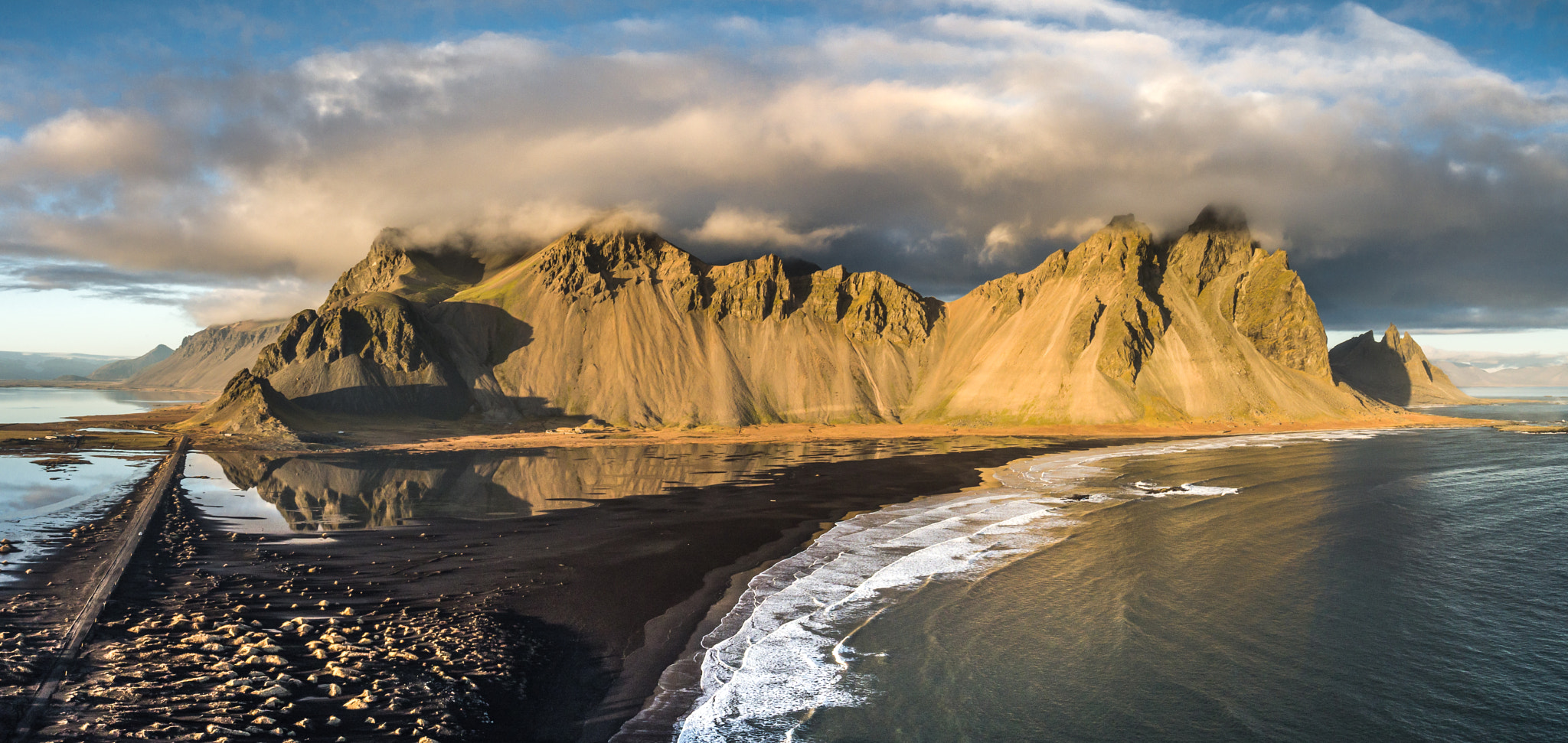 DJI FC550 sample photo. Stokksnes iceland photography