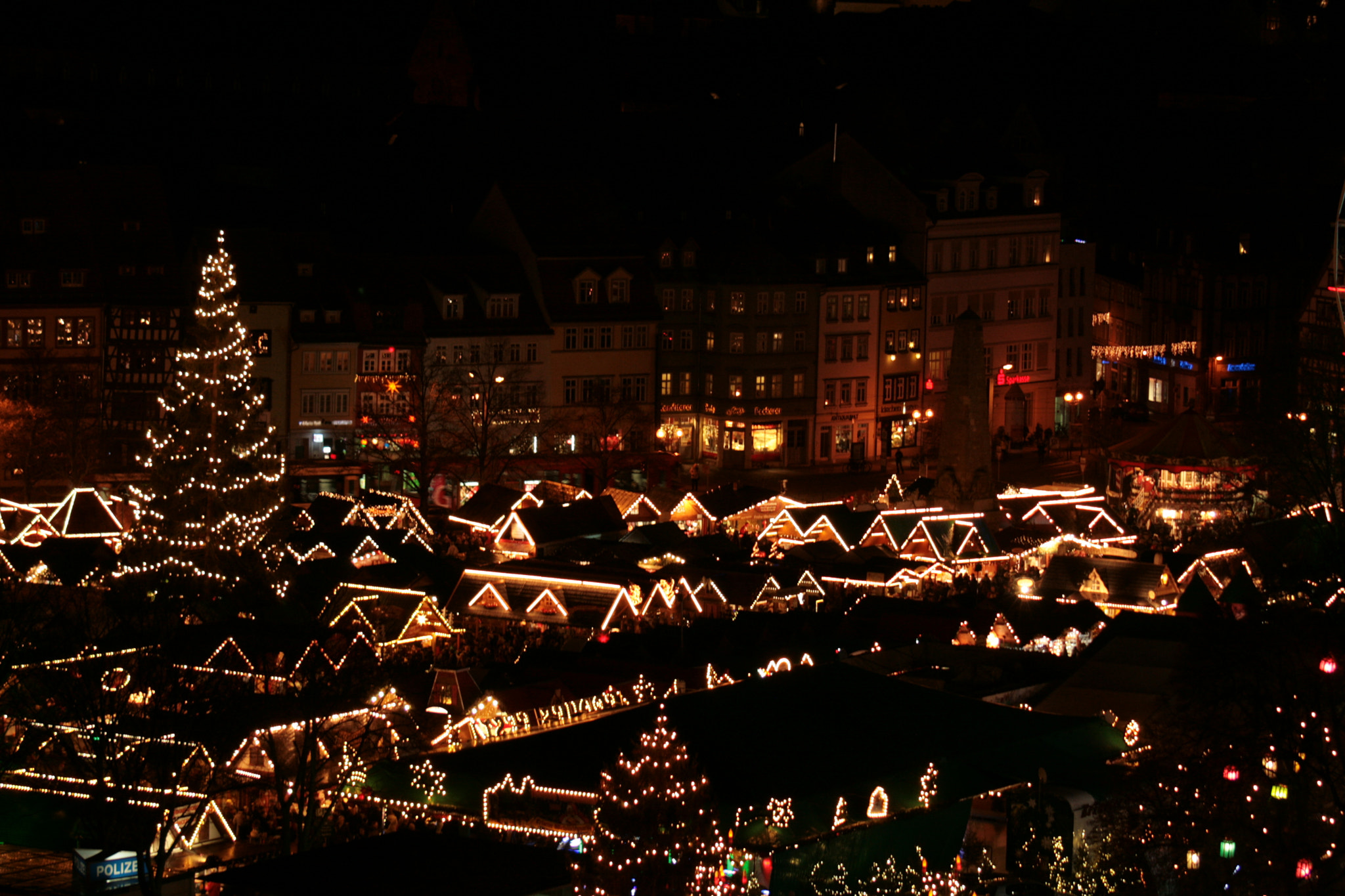Canon EF 80-200mm F4.5-5.6 II sample photo. Erfurter weihnachtsmarkt 2015 photography