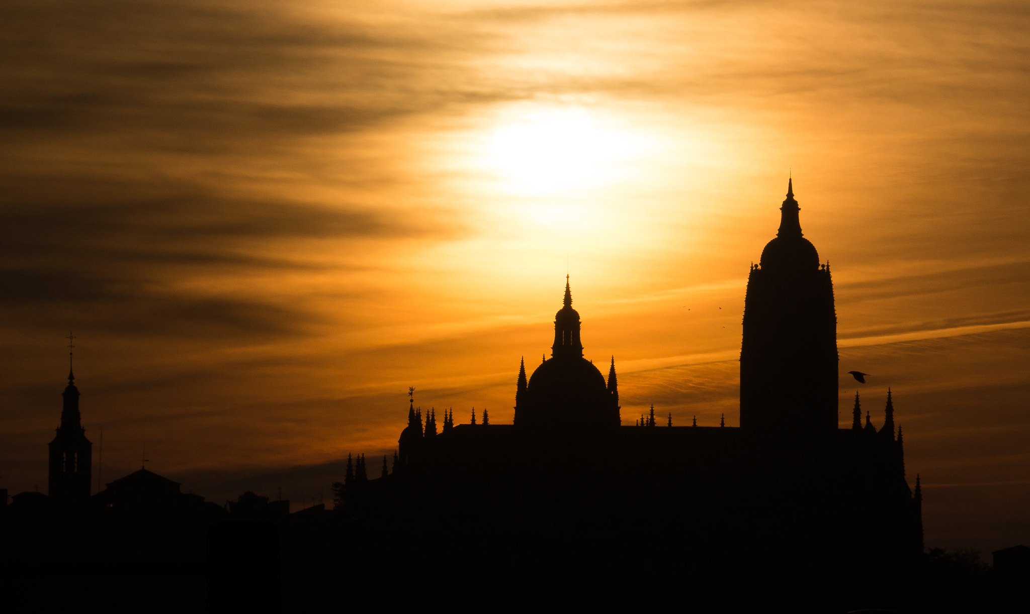 Sony E 18-200mm F3.5-6.3 OSS sample photo. Catedral de segovia photography