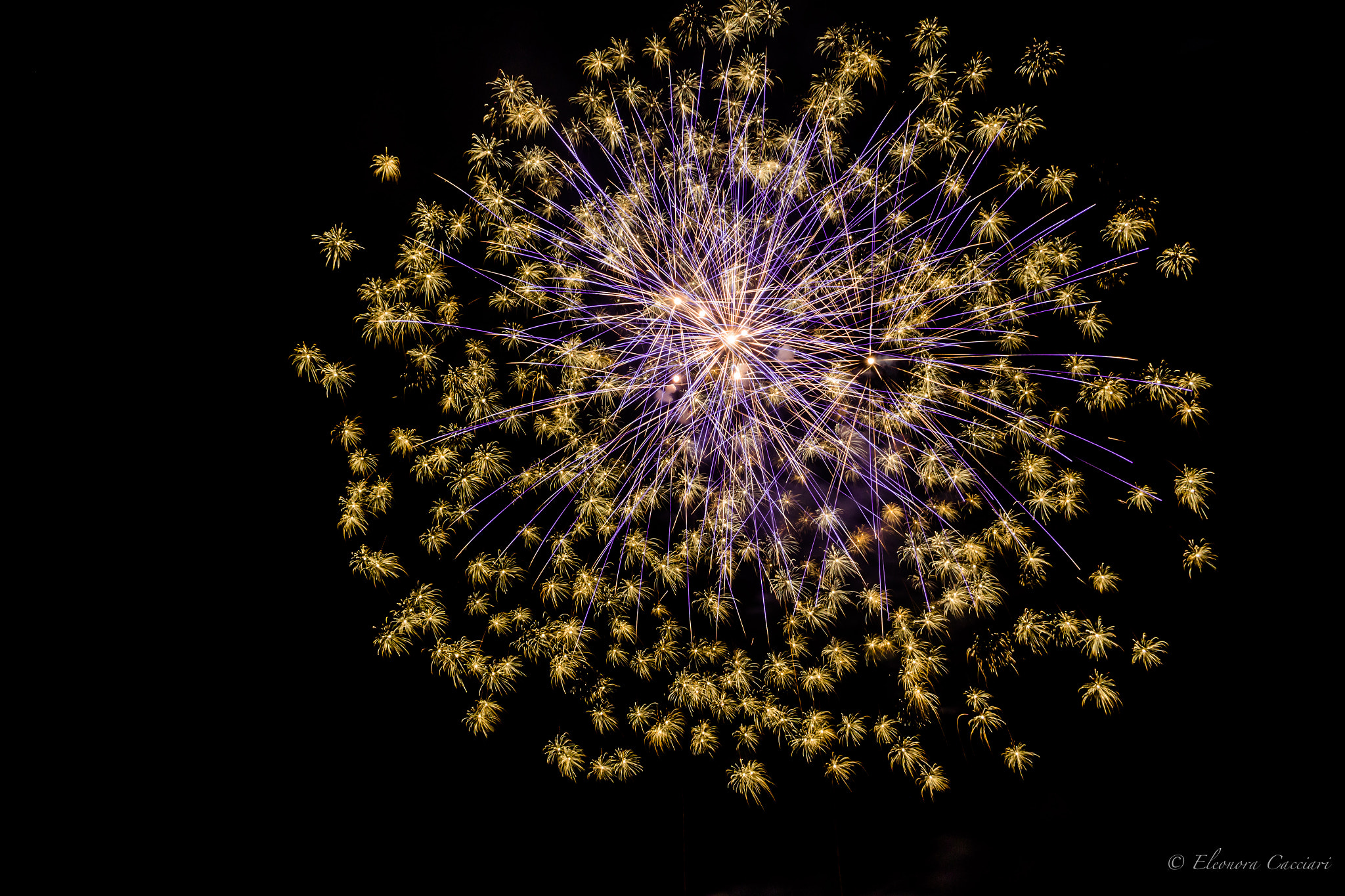Canon EF-S 18-135mm F3.5-5.6 IS STM sample photo. Fuoco d'artificio photography