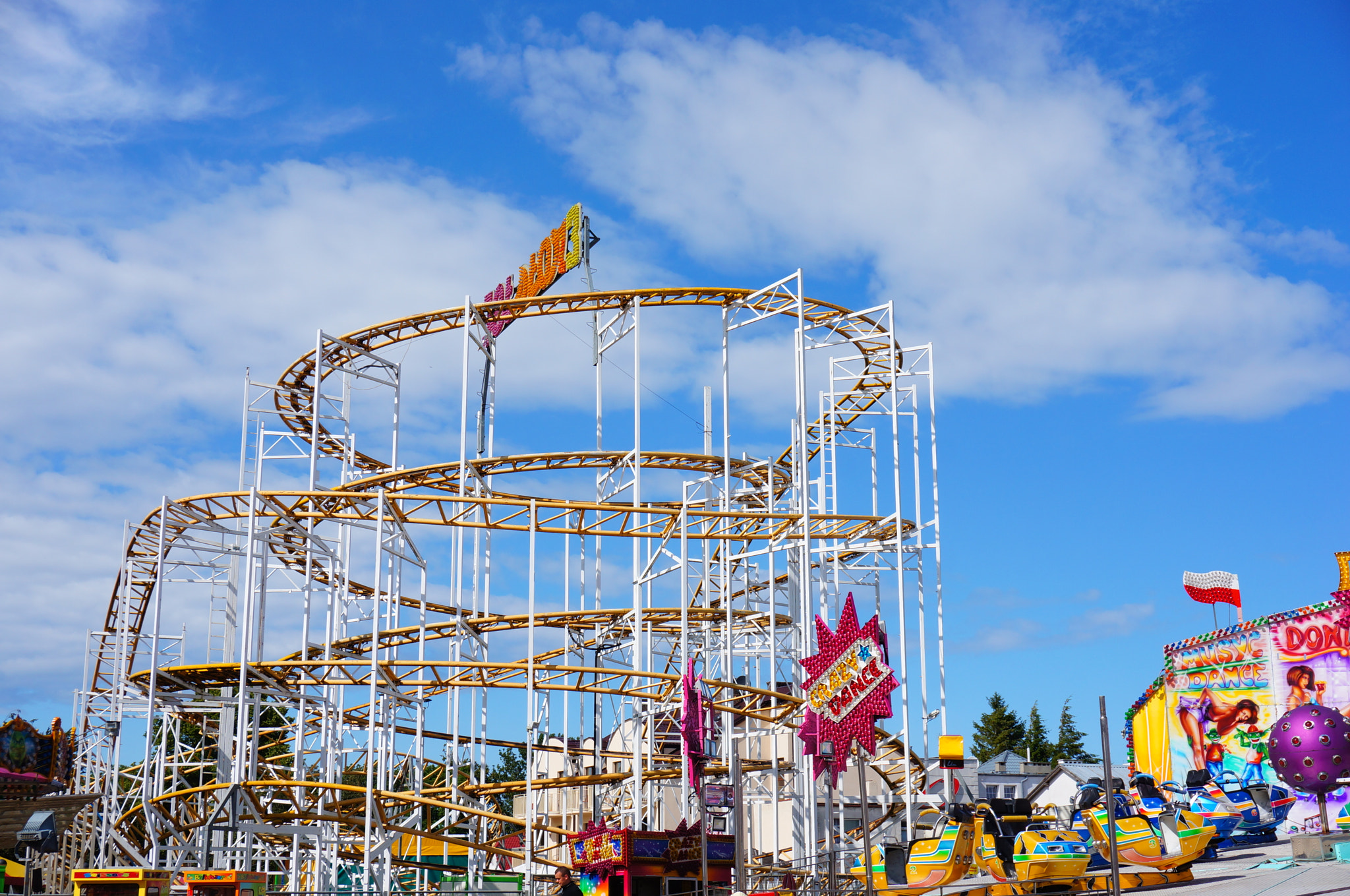 Sony Alpha NEX-5N + Sony E 18-50mm F4-5.6 sample photo. Roaller coaster photography