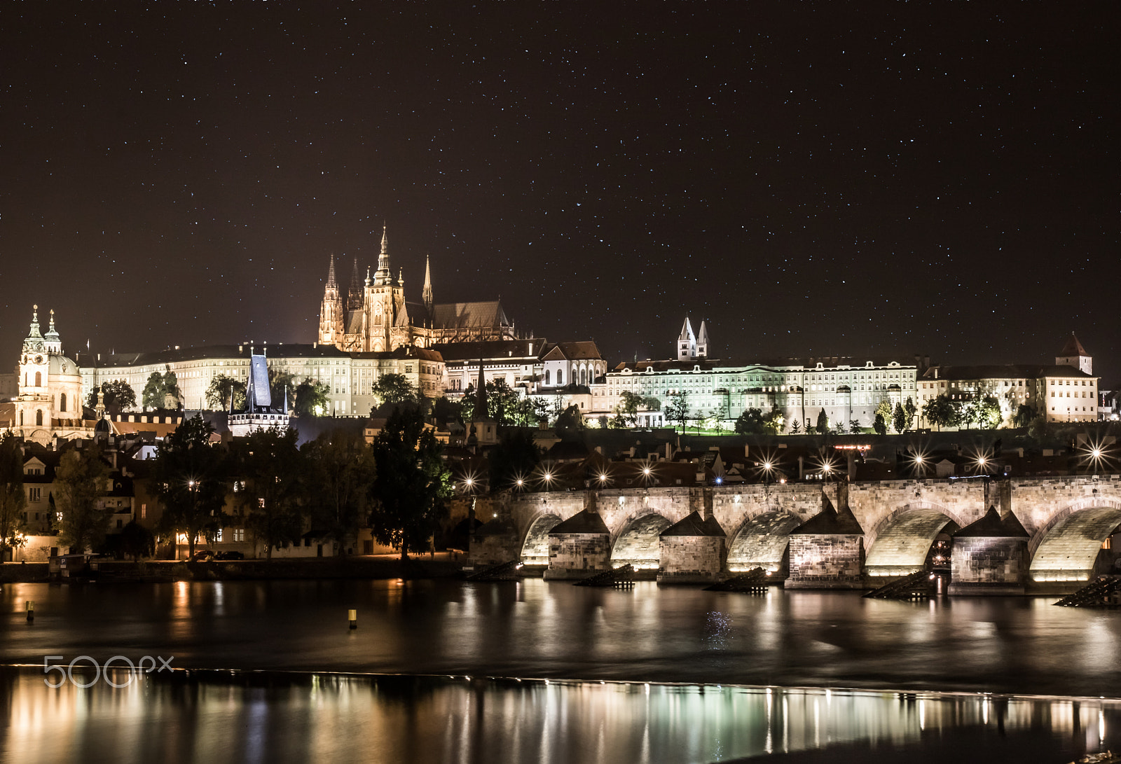 Sigma 17-70mm F2.8-4 DC Macro OS HSM sample photo. Prague castle and charles bridge photography